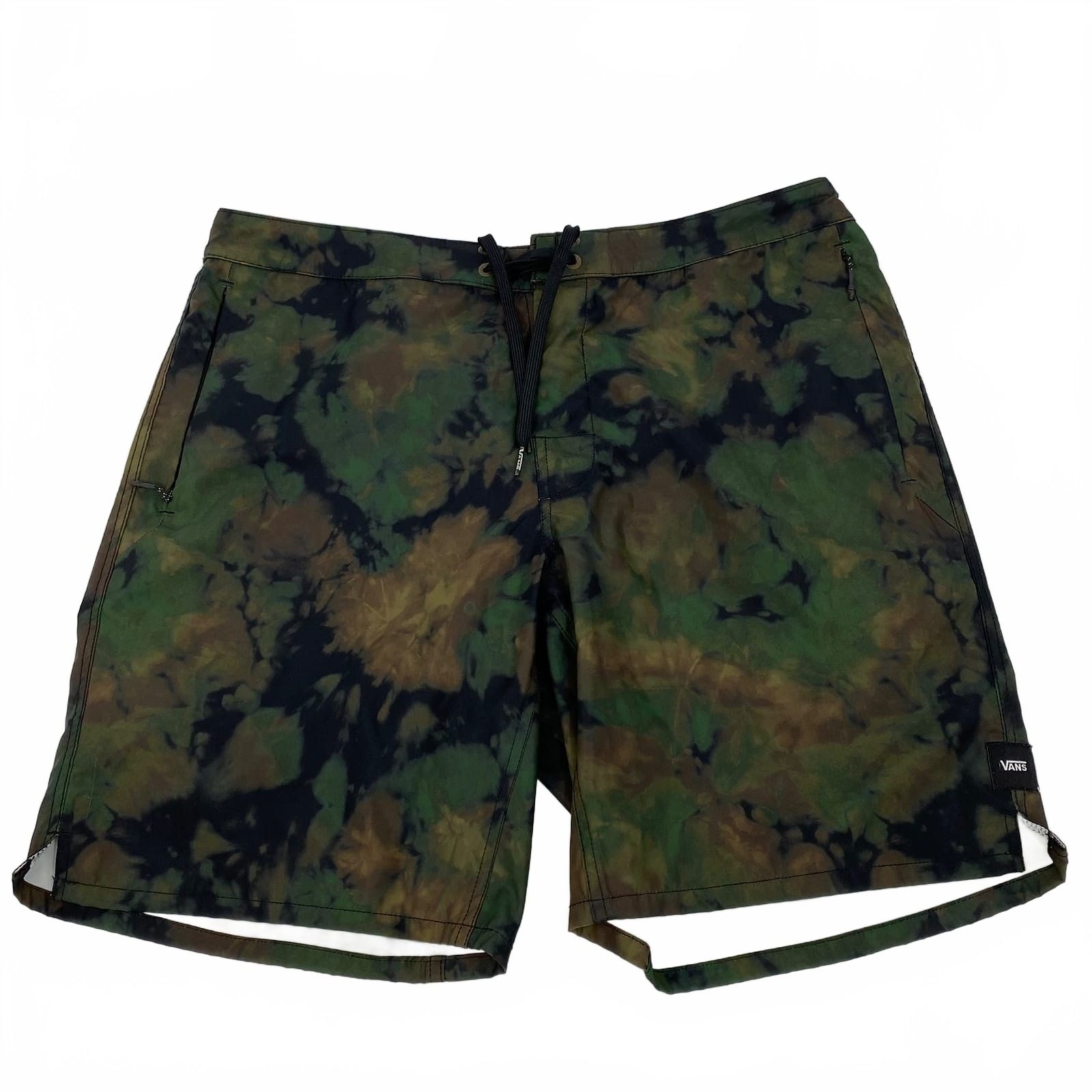Vans Green Camouflage Swim Shorts