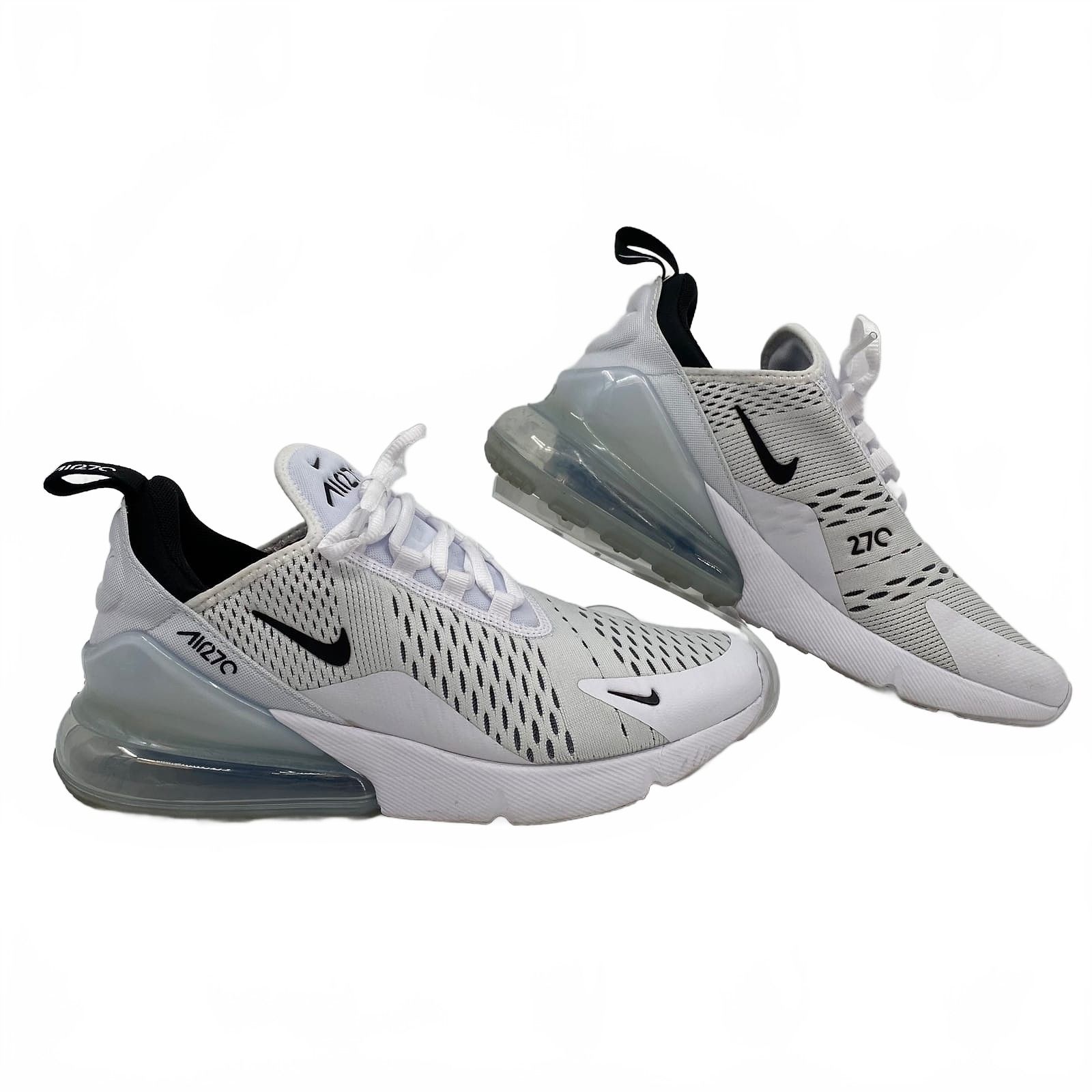 Nike White Black Sneakers Air 270