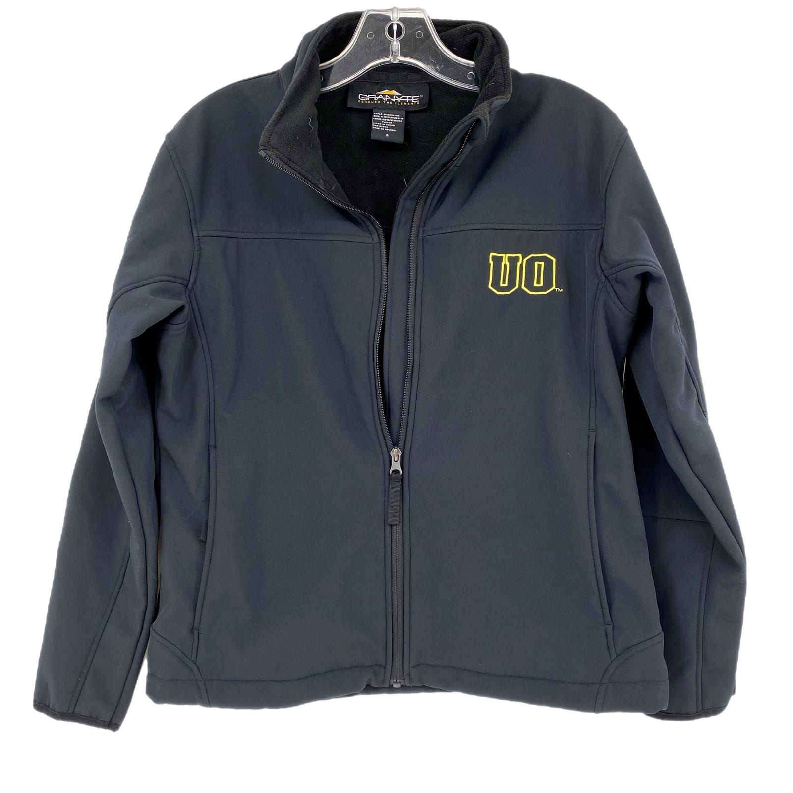 Black & Yellow Solid Jacket