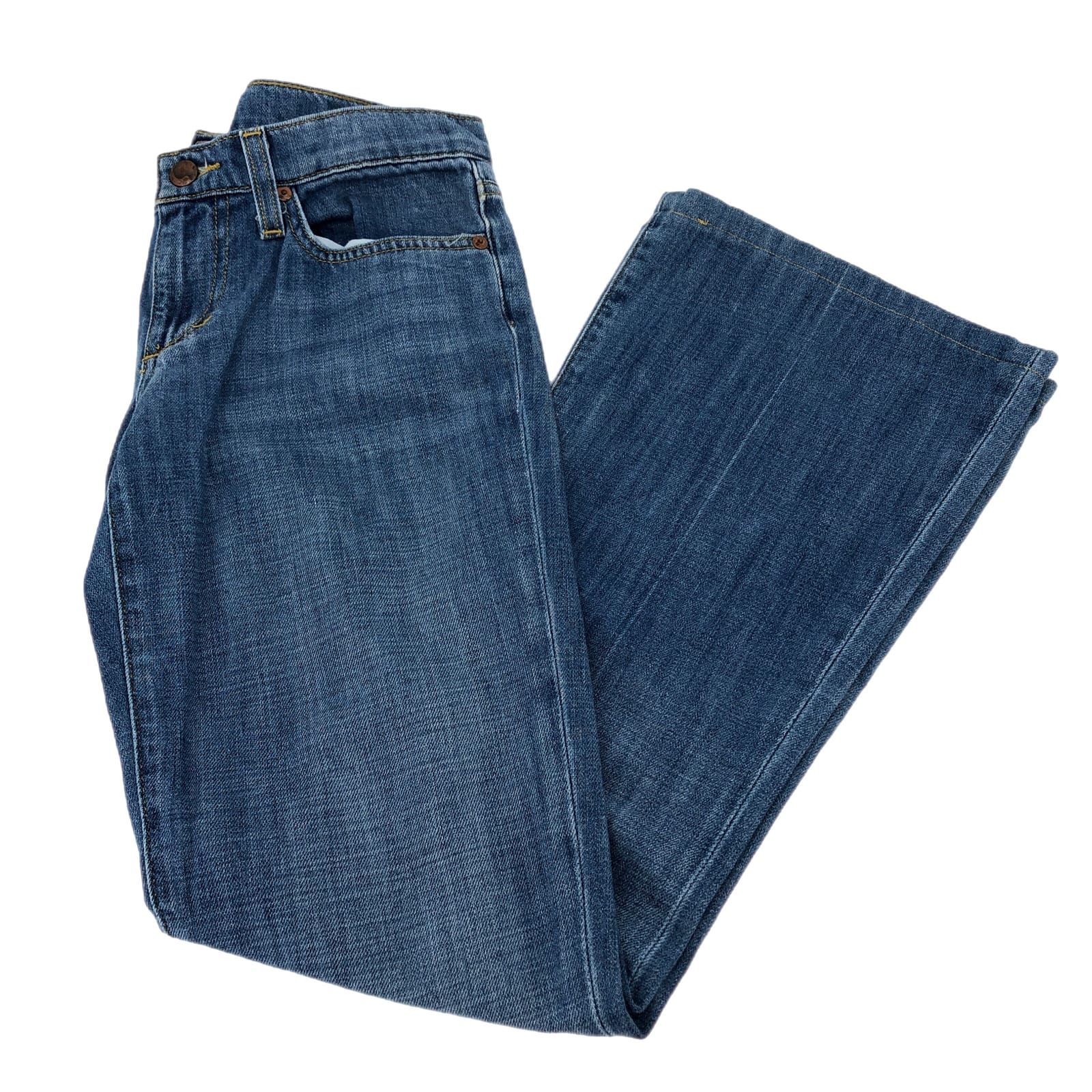 Joe's Jeans Blue Mid Rise Flare & Wide Leg