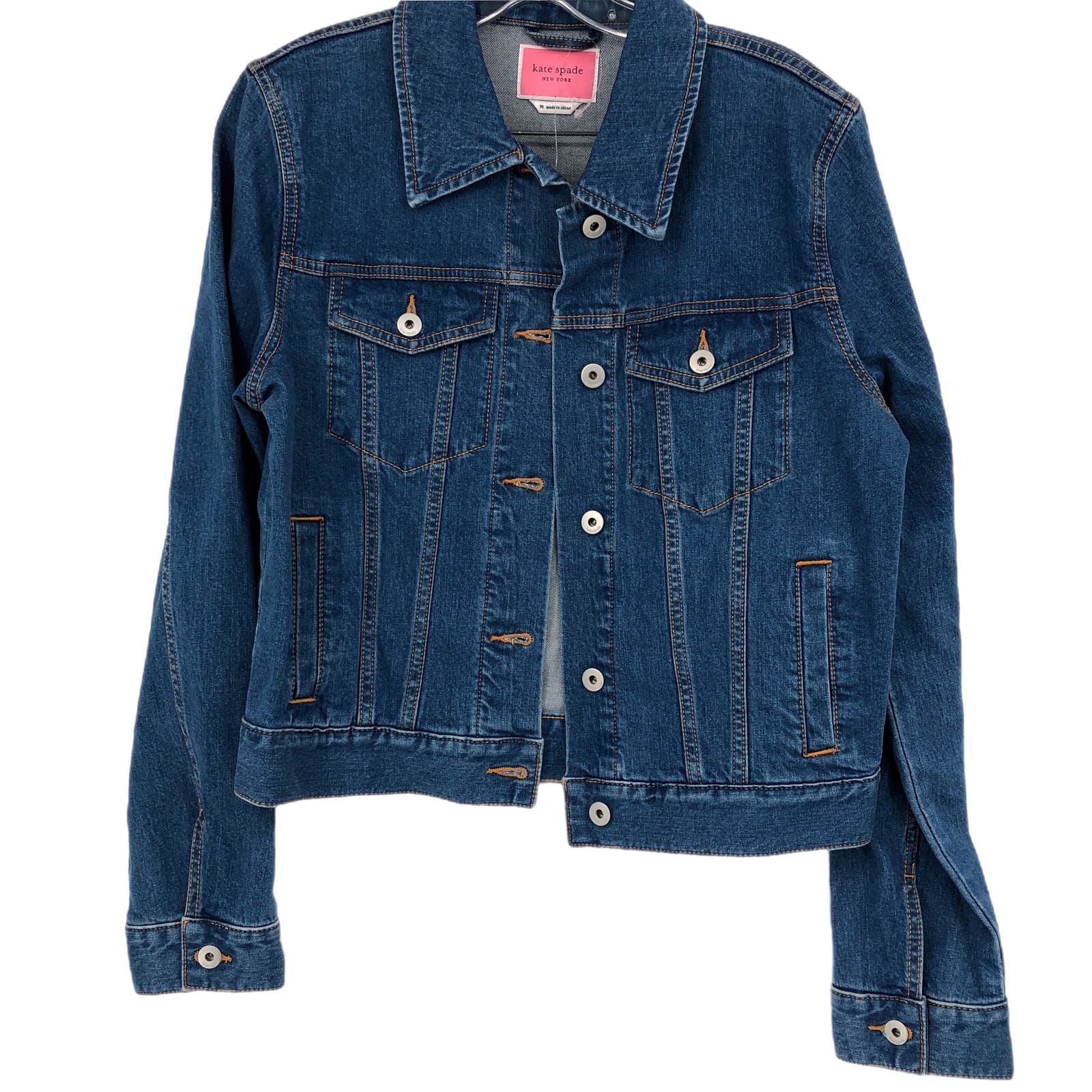 Kate Spade Blue Classic Jean Jacket