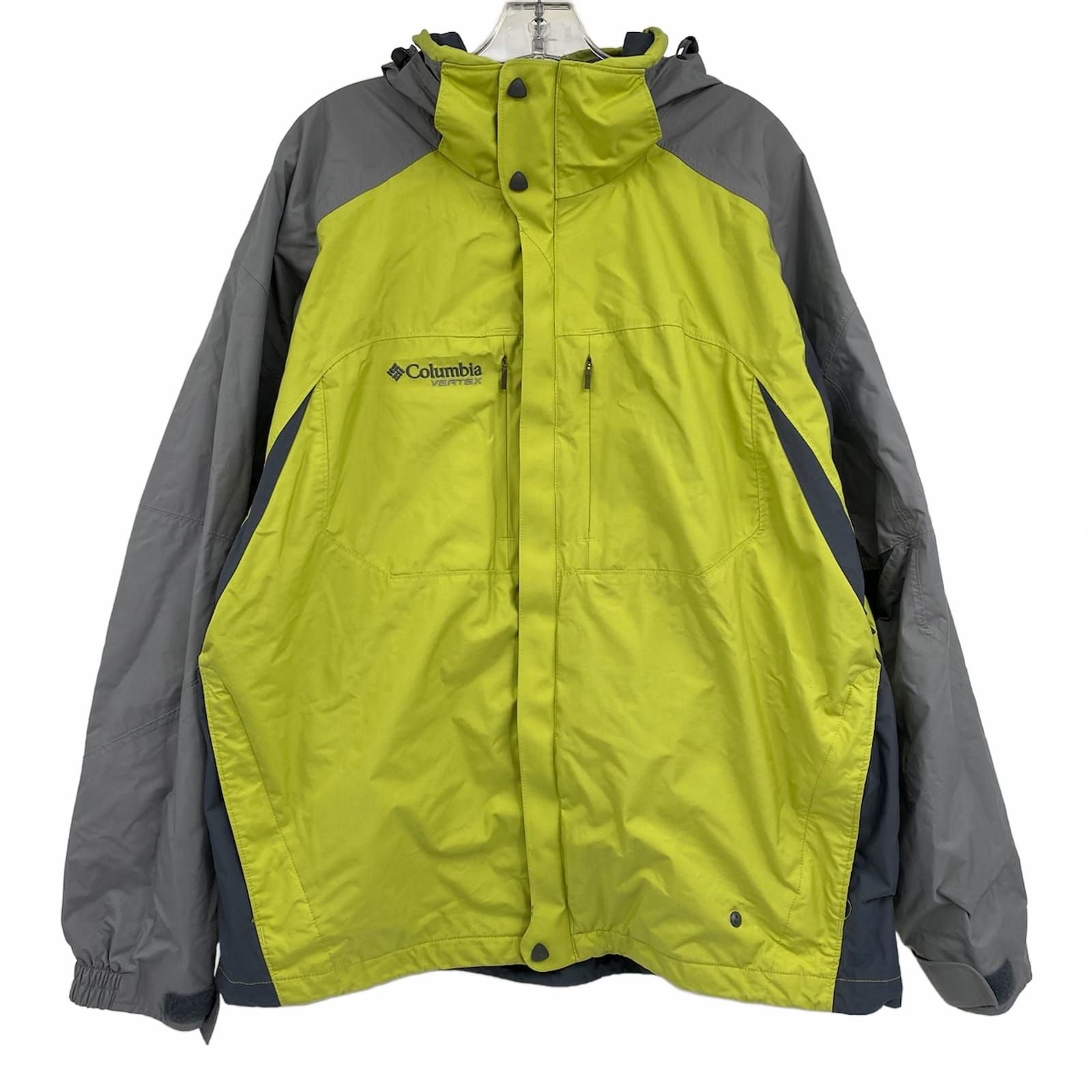 Columbia Green Gray Vertex Jacket