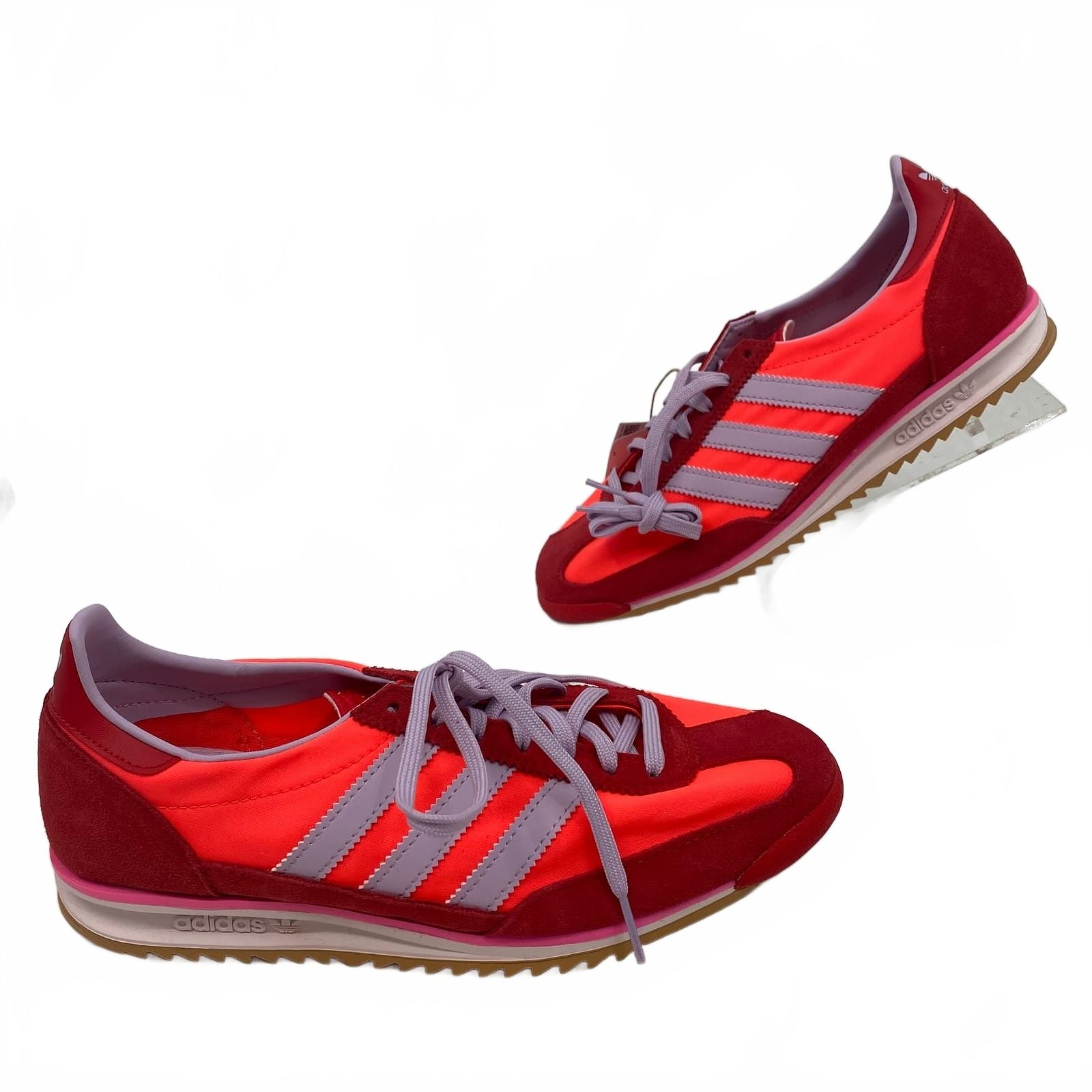 adidas Red Purple Sneakers SL 72 OG Lace-Up