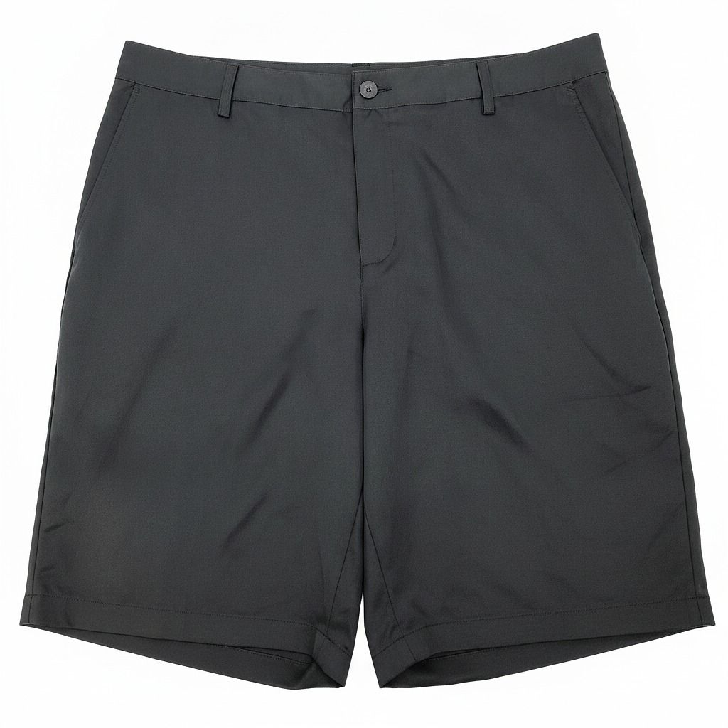 adidas Black Flat Front Shorts