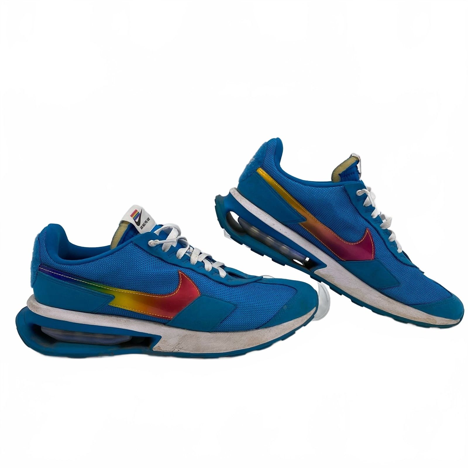 Nike Blue Rainbow Air Max Pre-Day Pride Sneakers