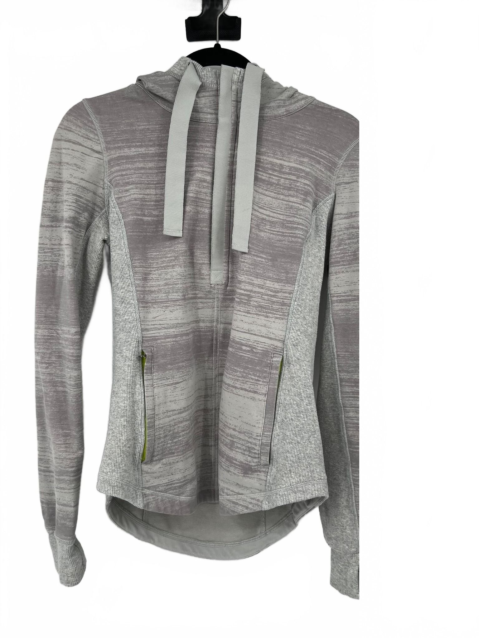 lululemon Gray Hoodie Pullover 1/2 Zip with Pockets