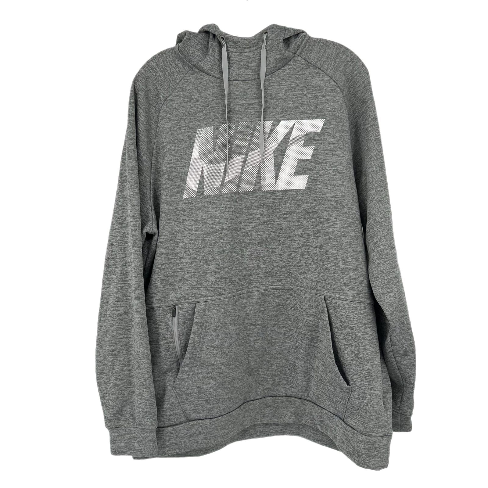 Nike Gray Cotton Lightweight Jacket