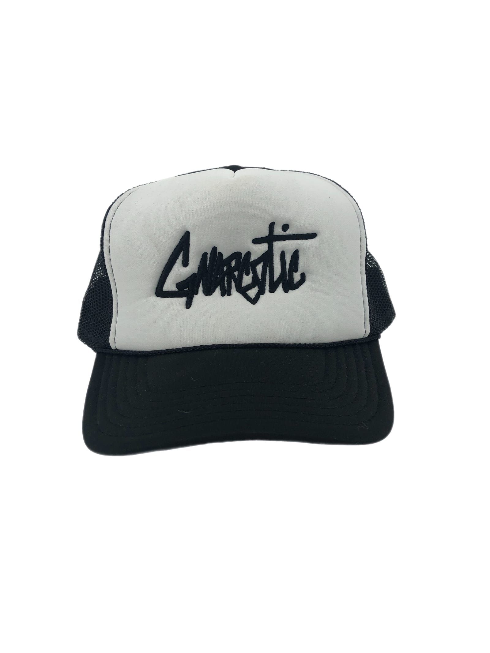 OTTO White & Black Adjustable Snapback Hat