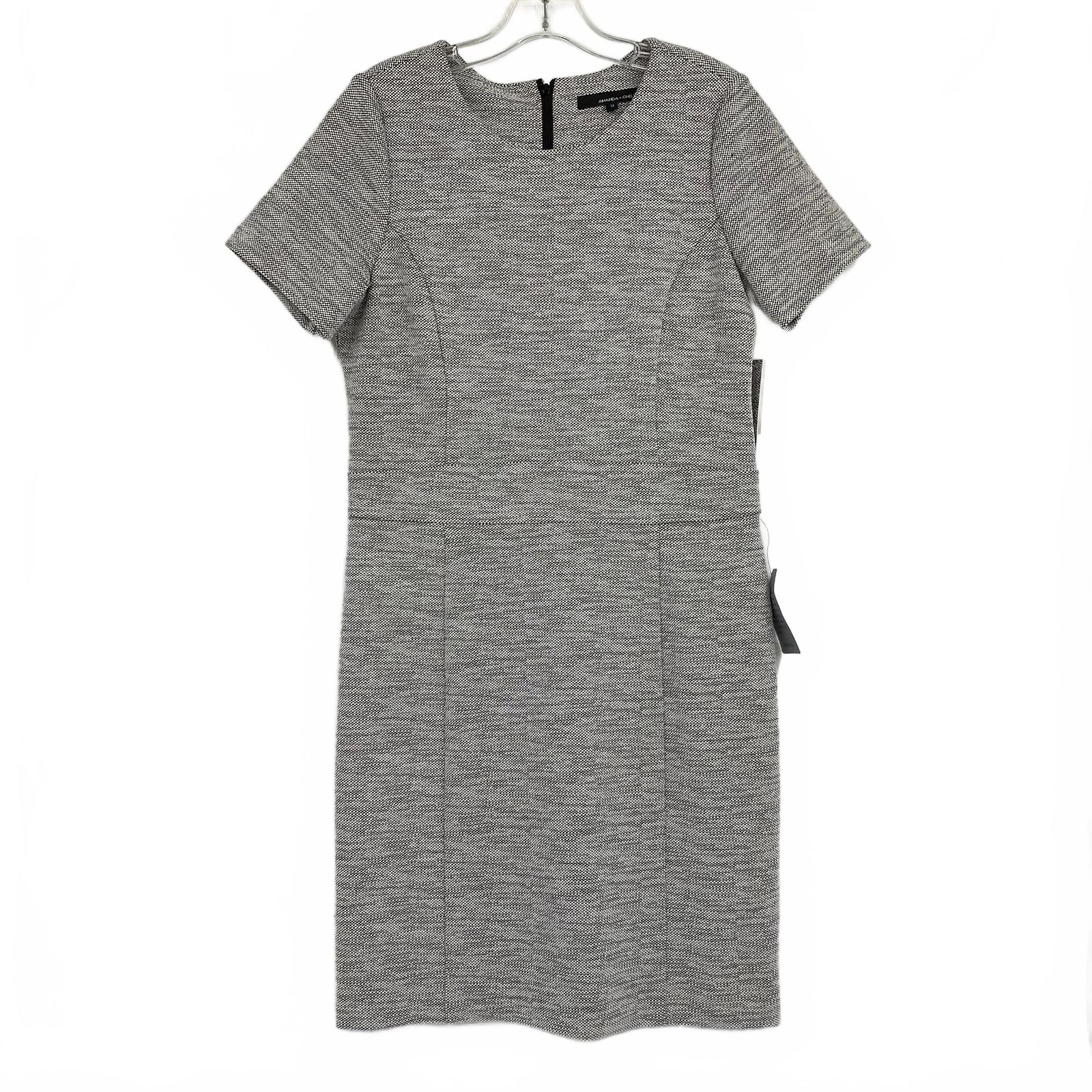 Amanda & Chelsea Gray Stretch Mini Dress Pencil
