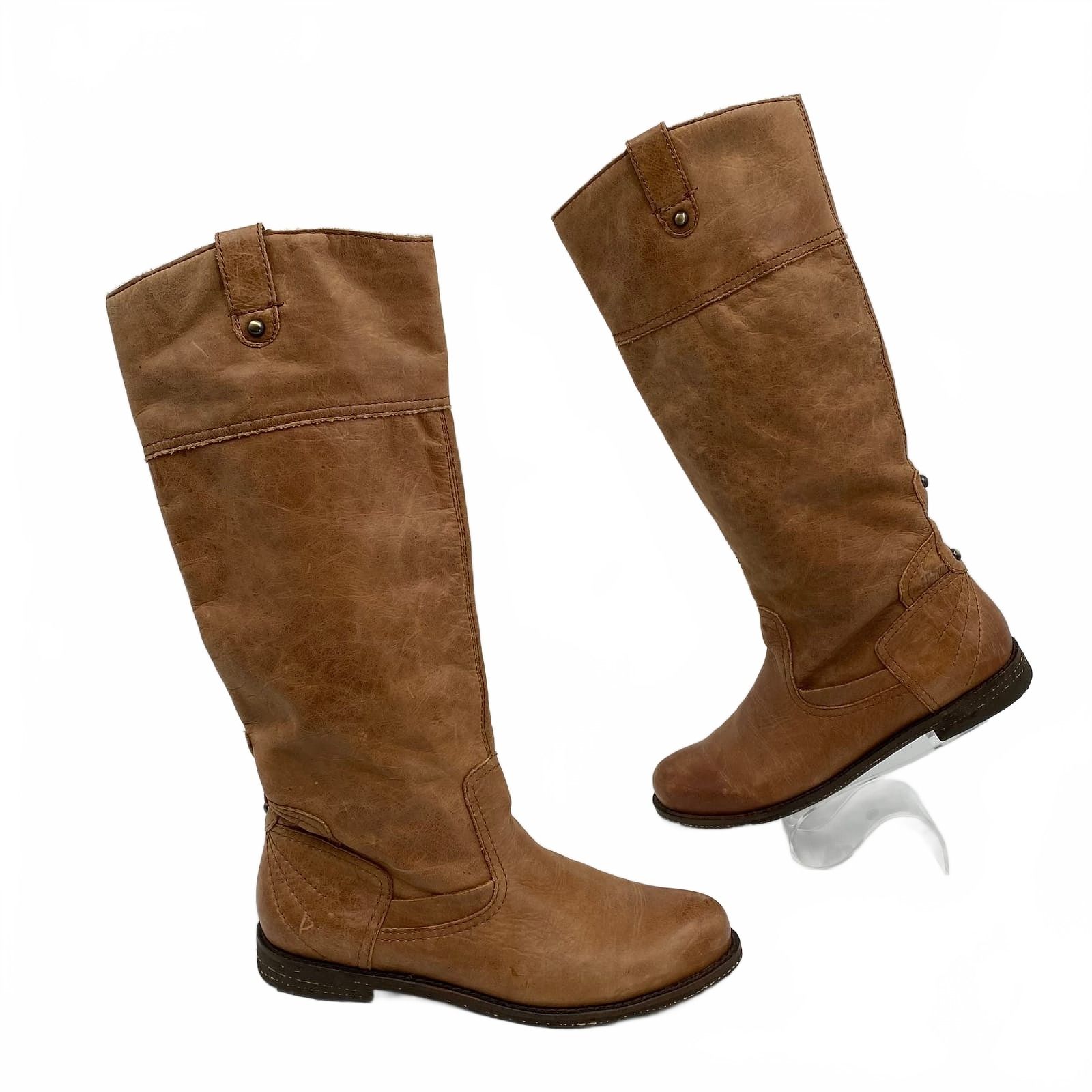 Otbt Brown Heeled Boots