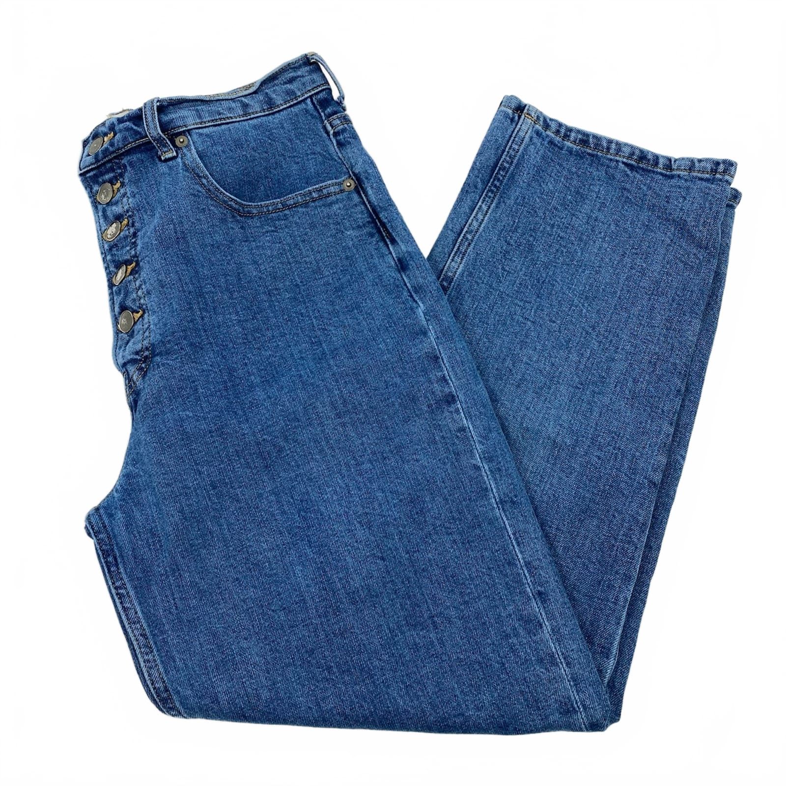 Everlane Medium Wash Way High Jeans