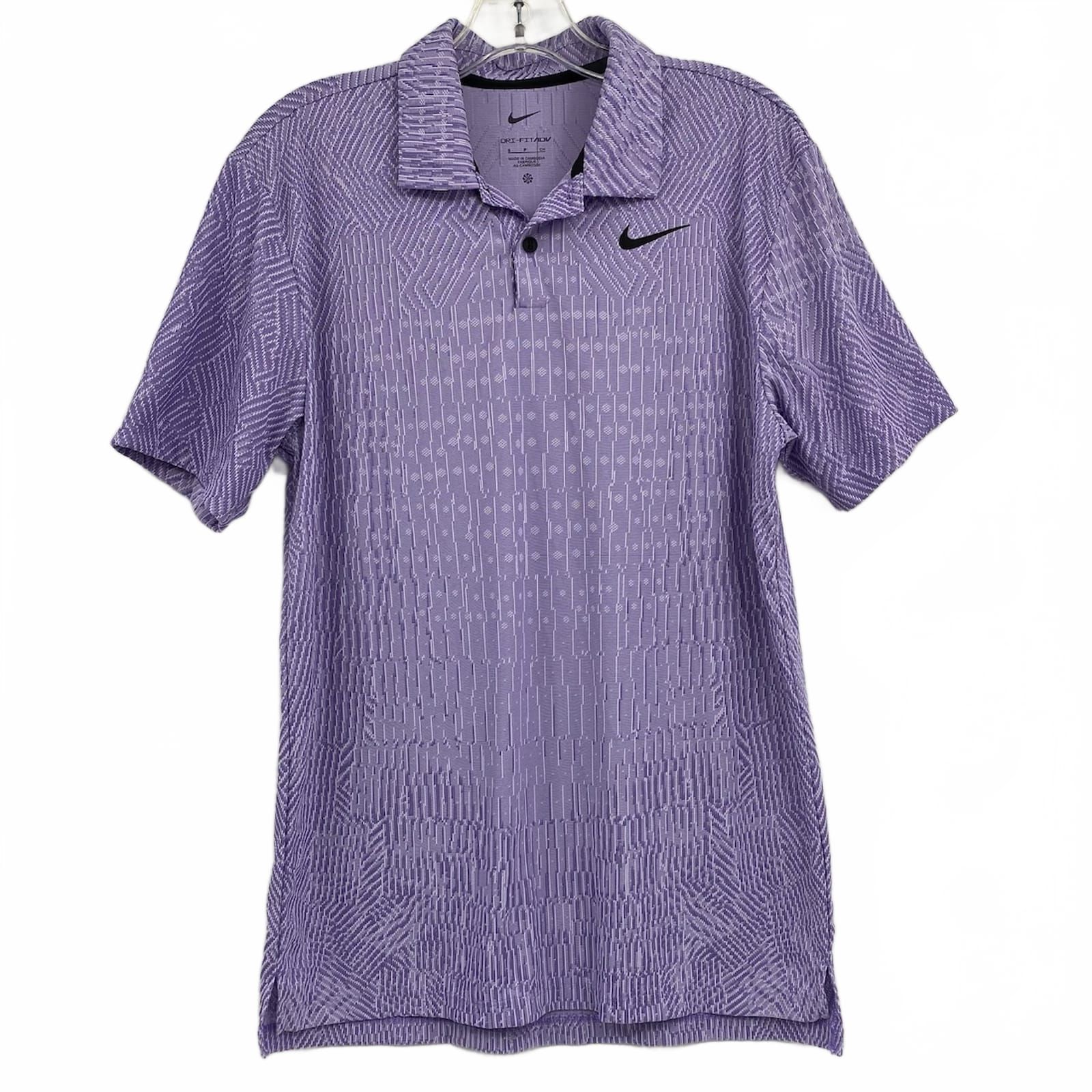 Nike Purple Dri-Fit ADV Polo