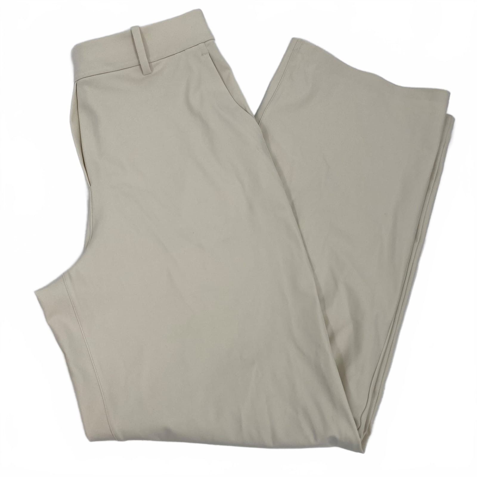 lululemon athletica Beige Wide Leg Pants High Rise