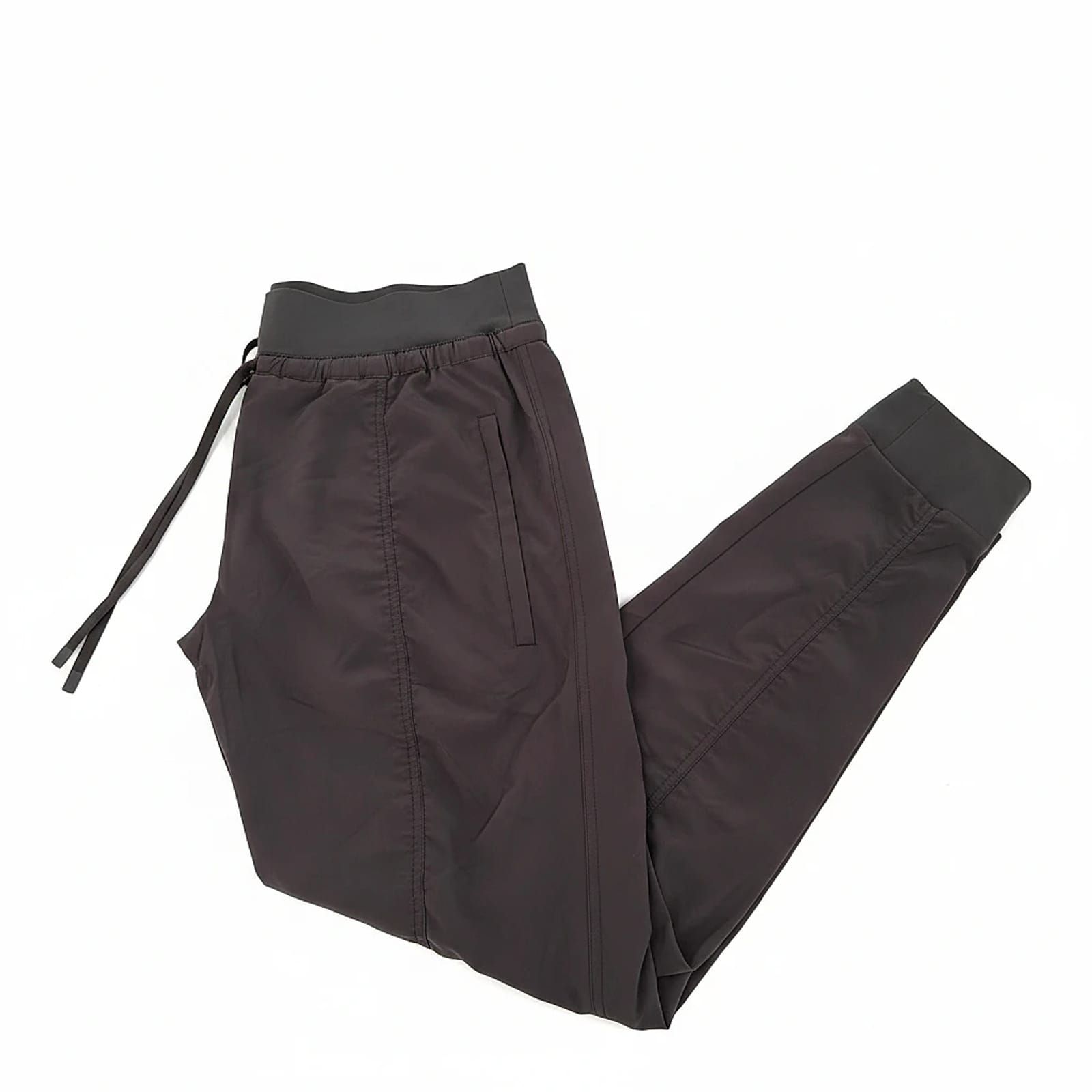 Athleta Attitude Pants Purple Polyester Spandex Joggers