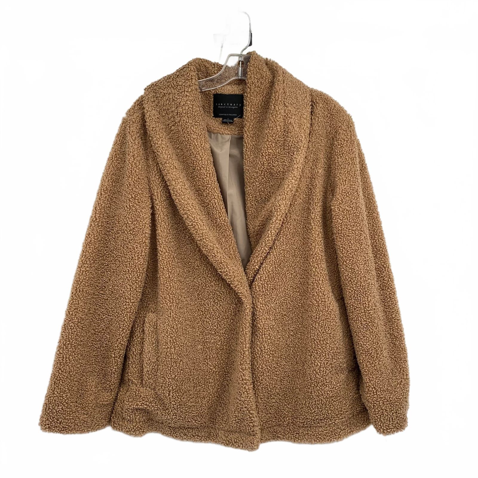 Sanctuary Brown Teddy Jacket