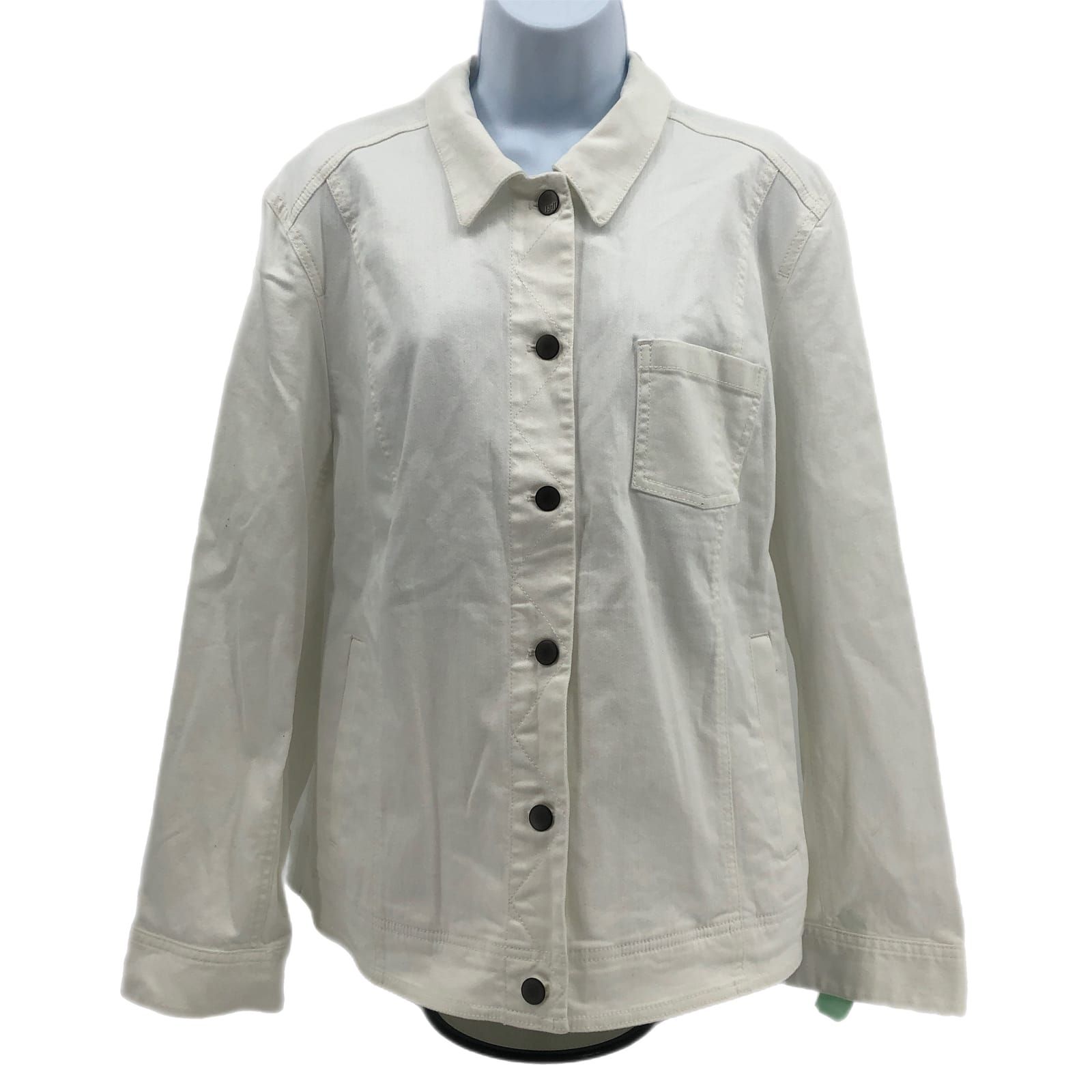 Classic White Basic Jacket
