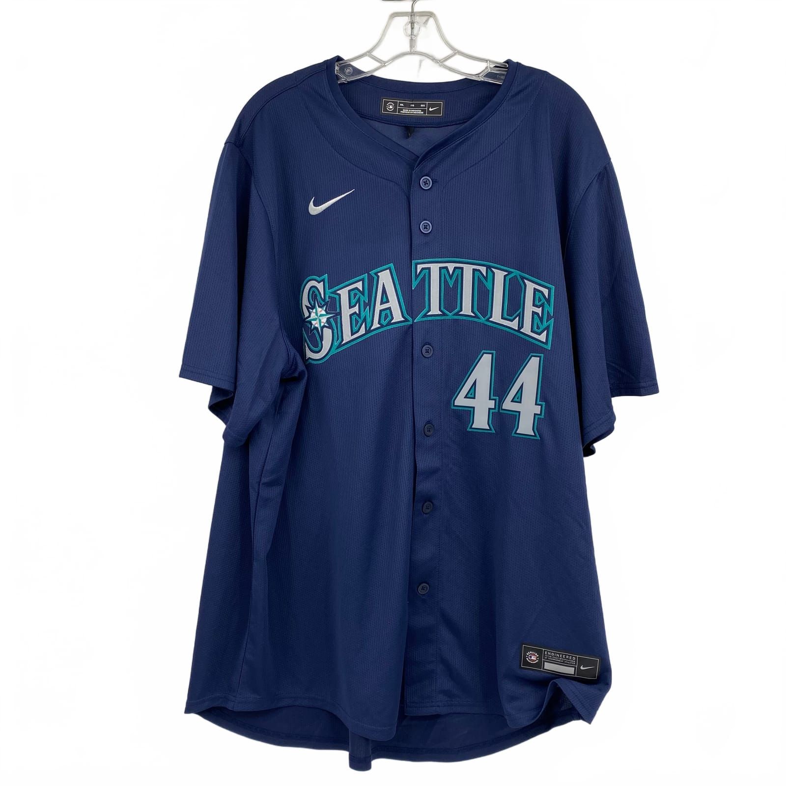 Nike Mariners Blue Jersey Tee