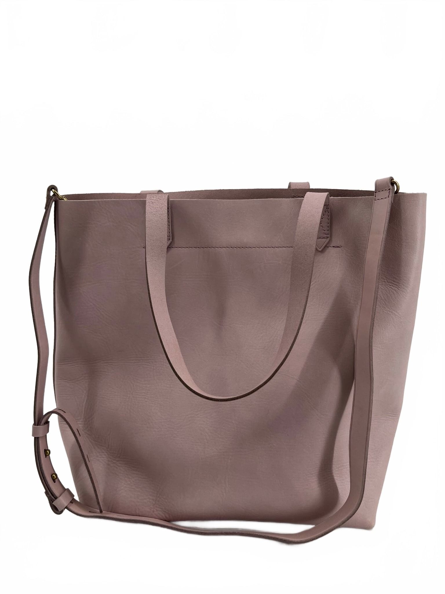 Madewell Dusty Pink Leather Tote