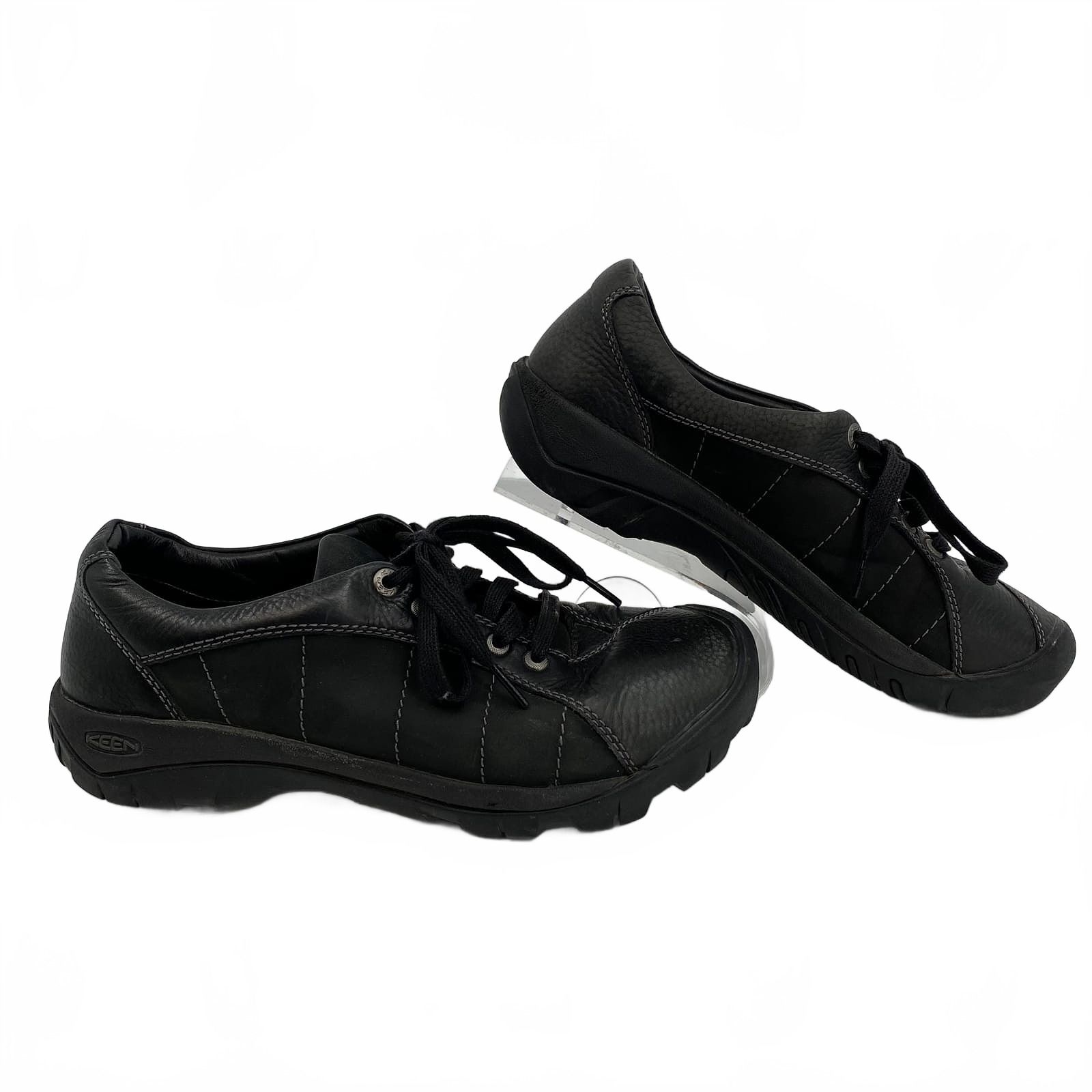 Keen Black Leather Sneakers