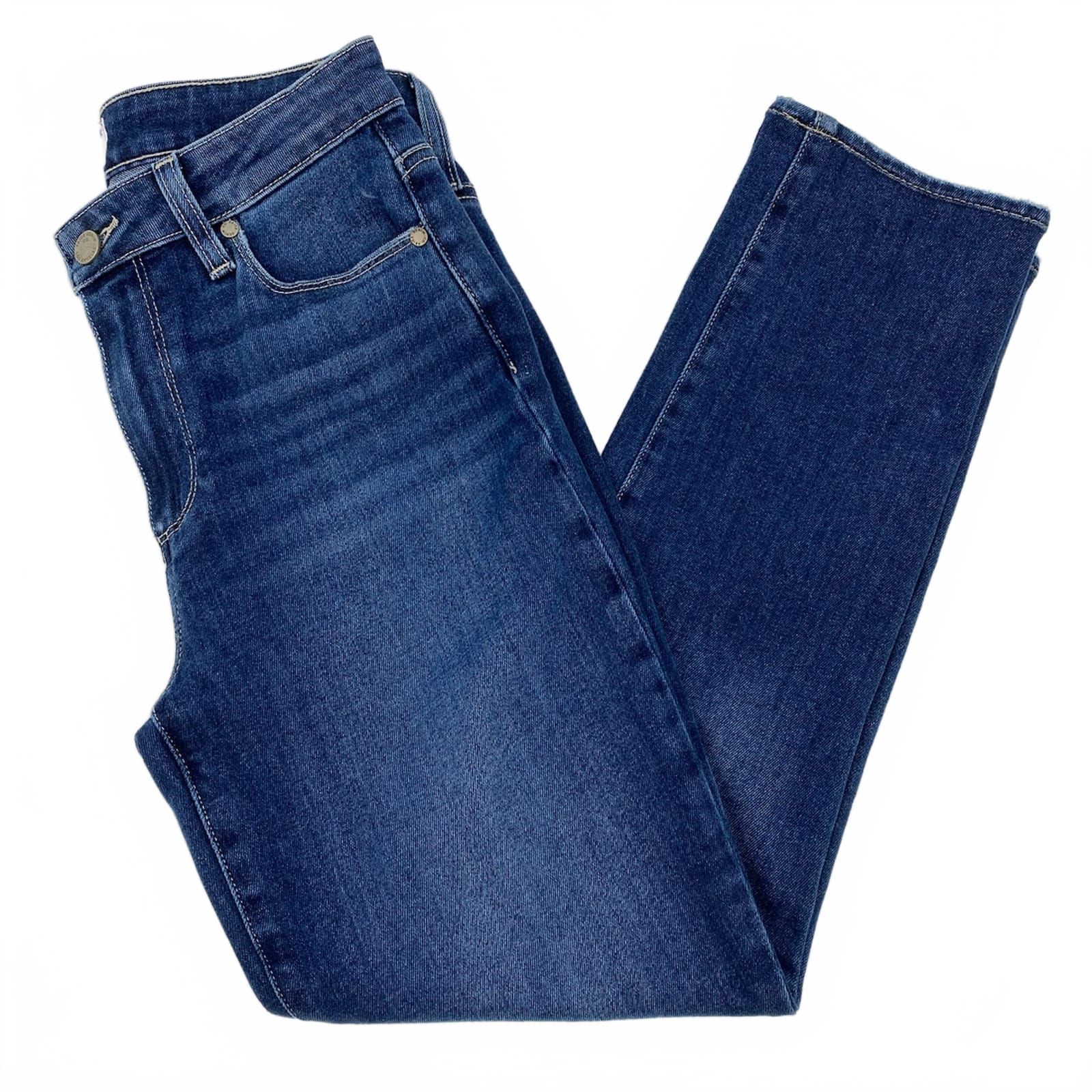 PAIGE Dark Wash Hoxton Slim Jeans