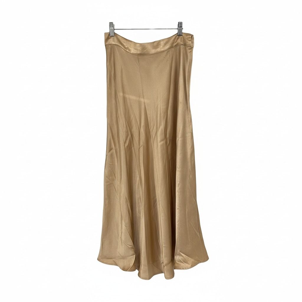 DO+BE Gold Midi Skirt Tulip
