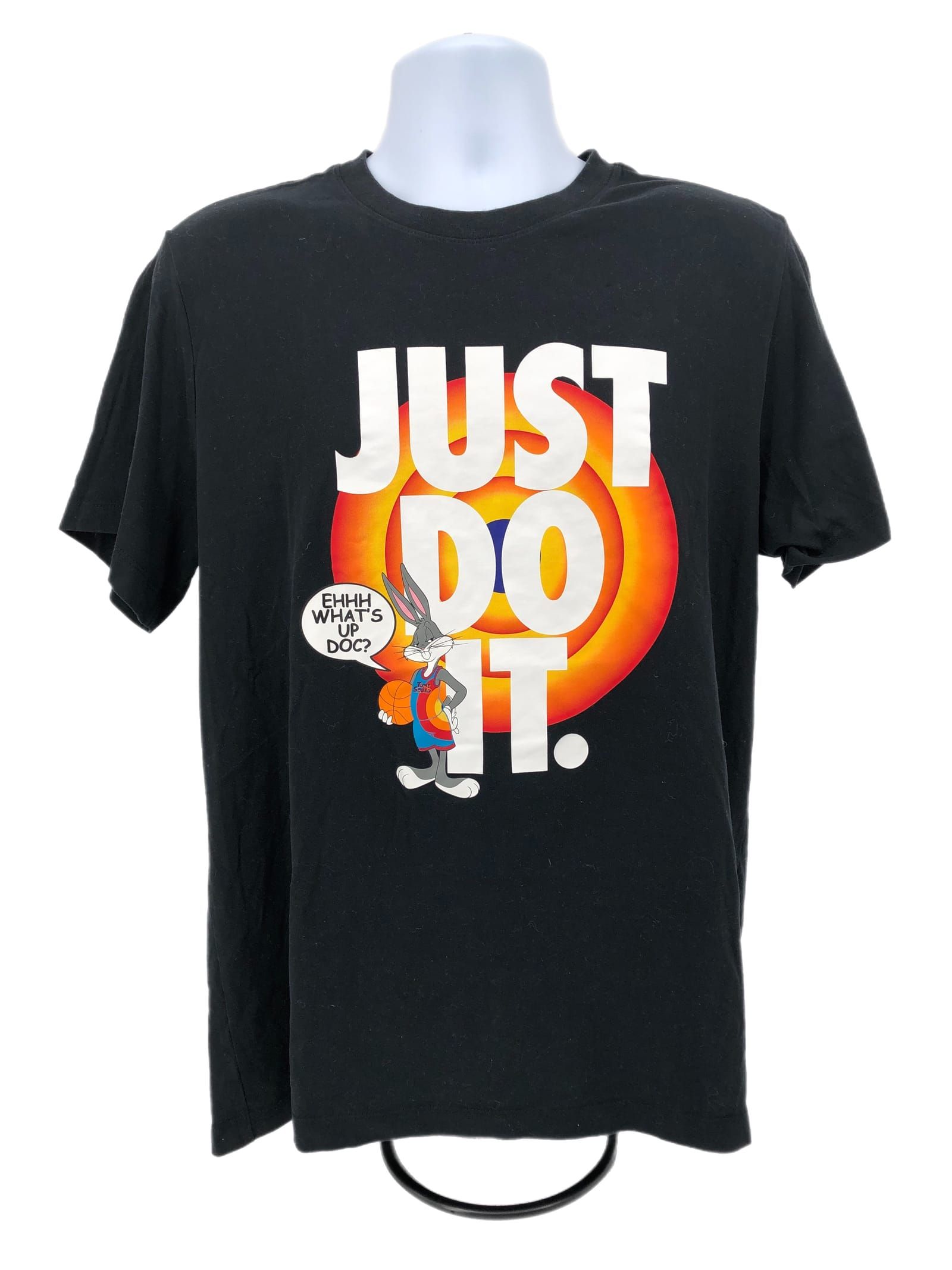 Nike Black Round Neck T-Shirt