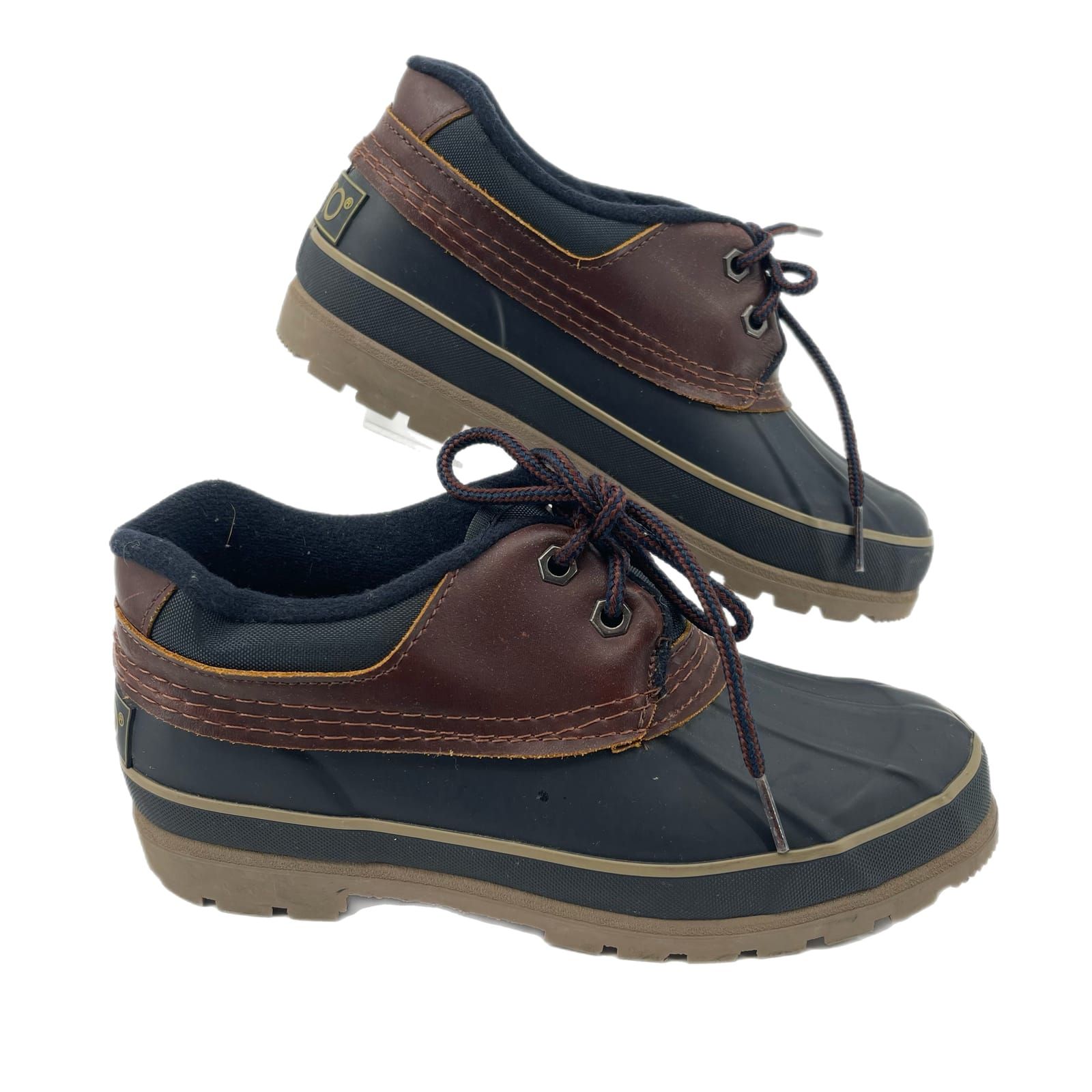 Sporto Blue Lace Up Ankle Boots & Booties