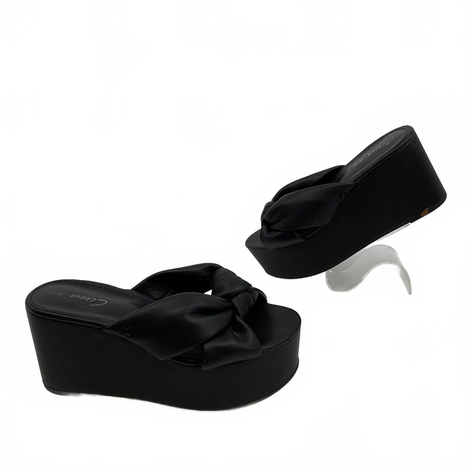 Circus NY Black Sandals Grady platform sandal