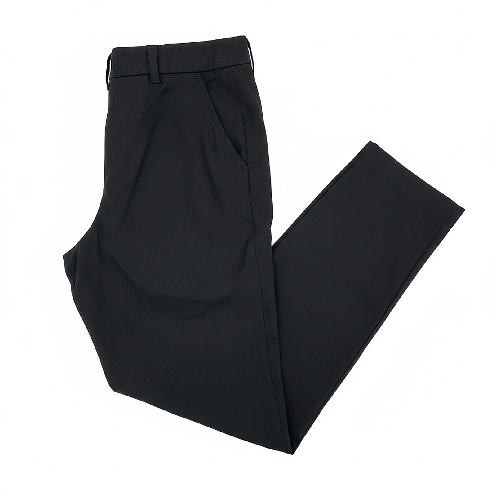 Good Good Black Polyester Dress Pants