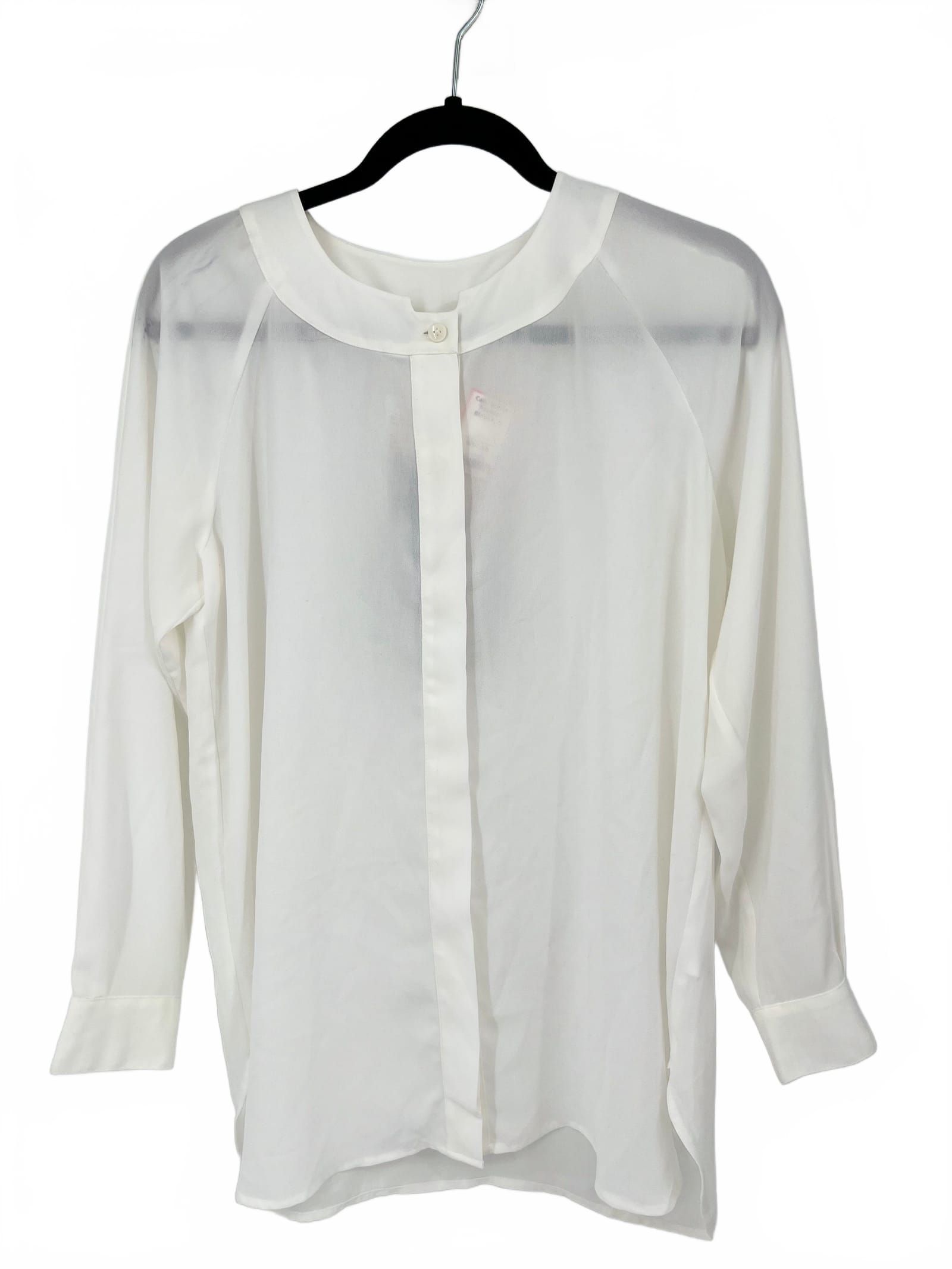 Cabi Tuxedo Blouse Black
