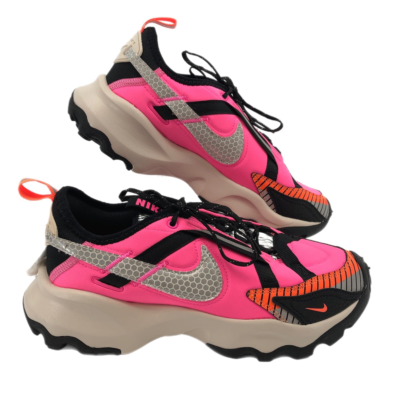 Nike Pink Beige Athletic Shoes