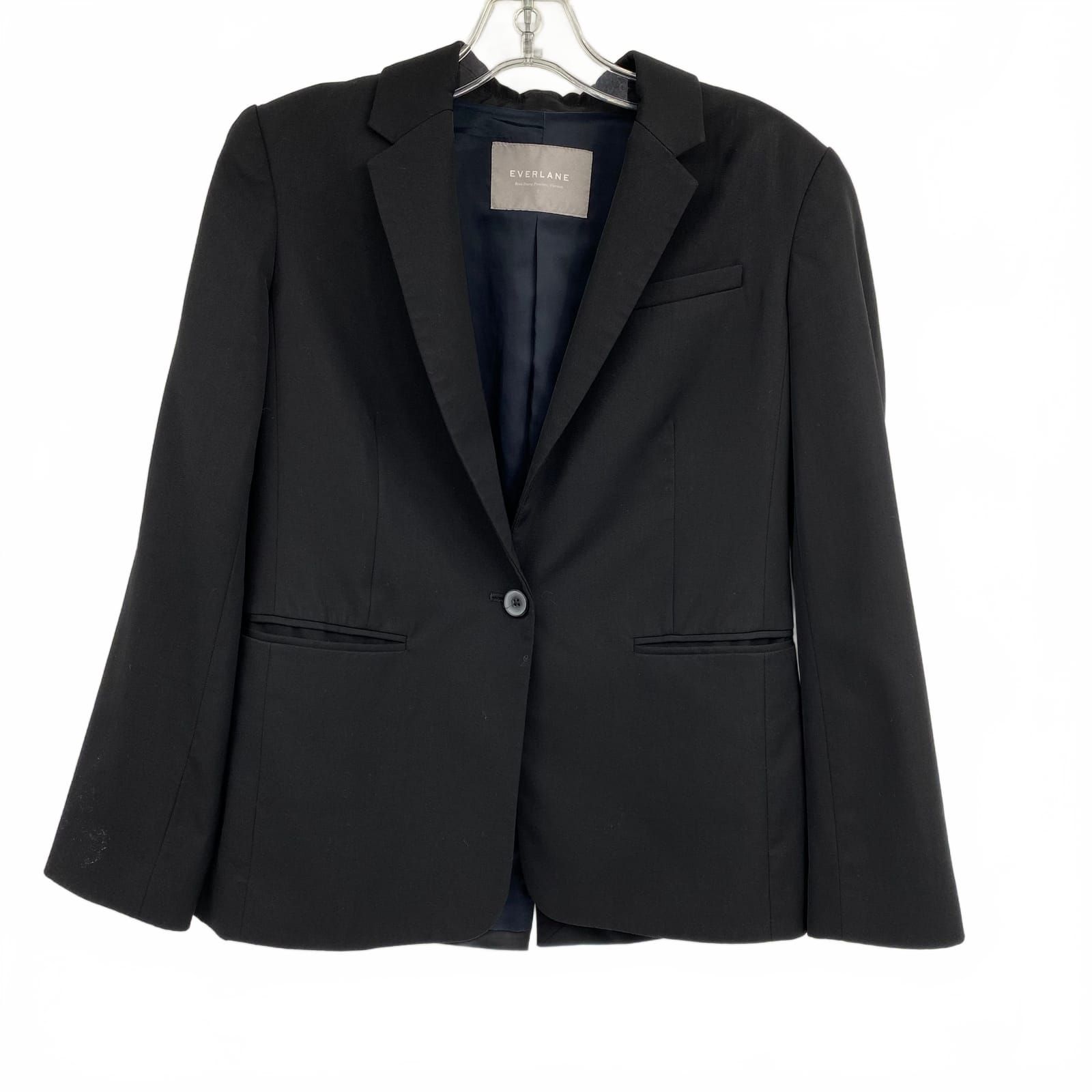 Everlane Black Wool Blazer