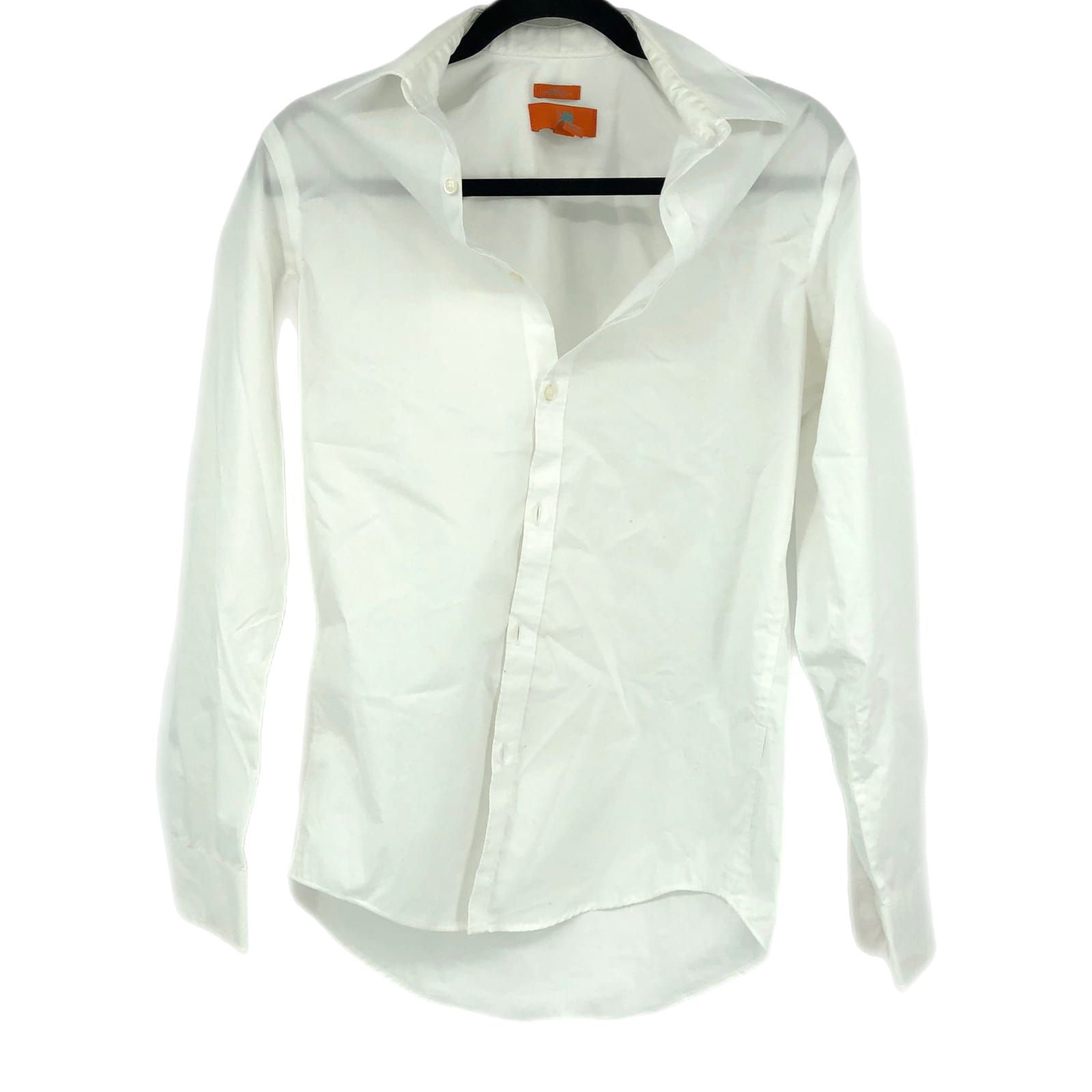 Egara White Long Sleeve Button-Up Shirt