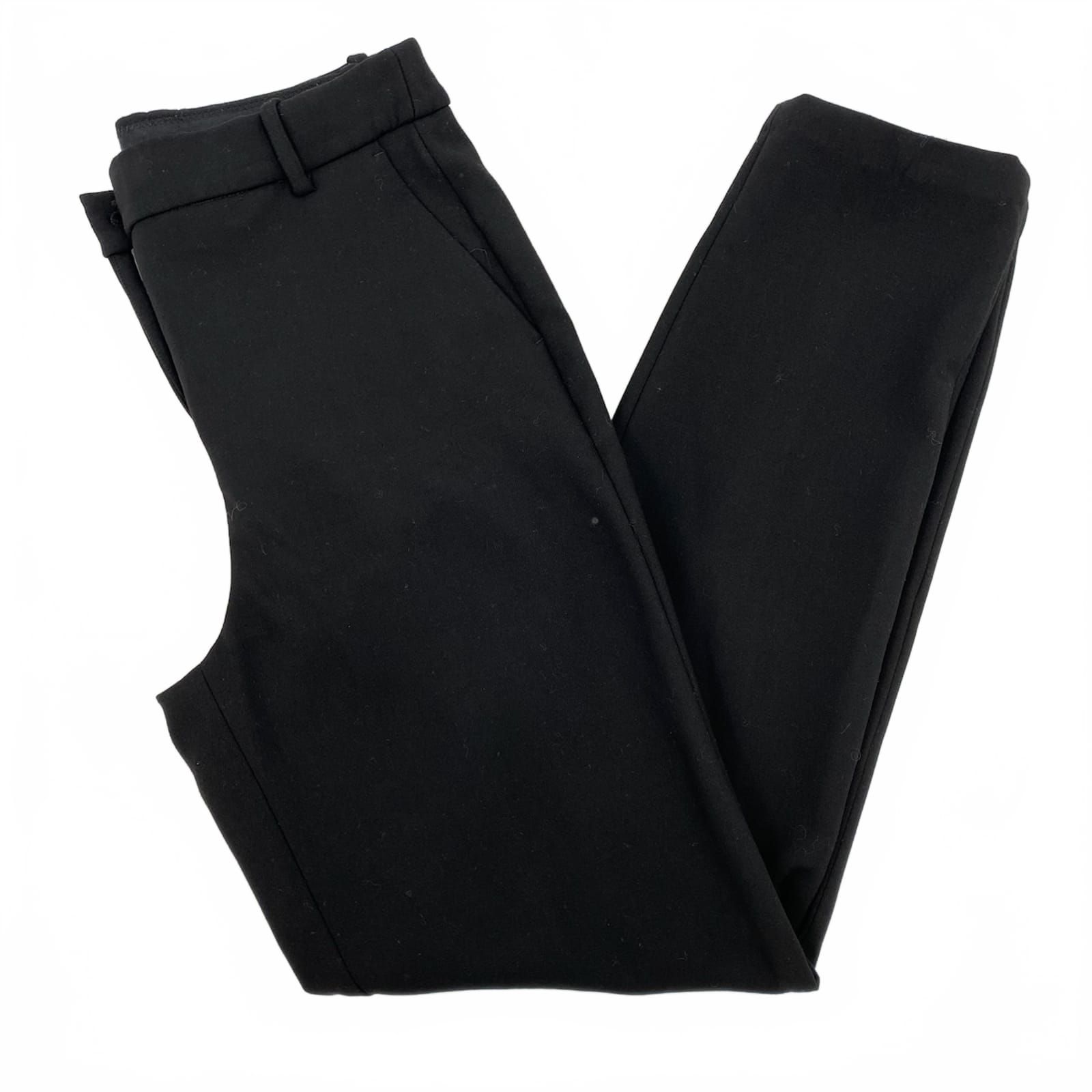 J. Crew Black High-Rise Cameron Dress Pants