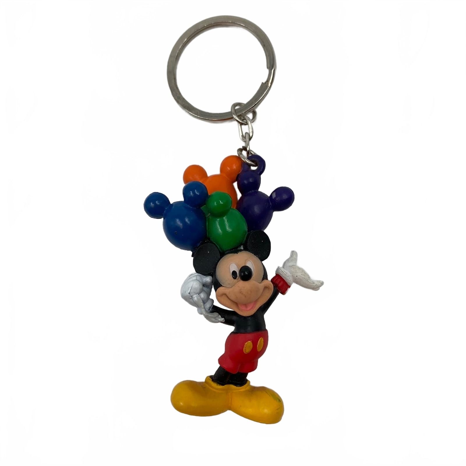 Disney Keychain Multicolor Mickey Mouse with Balloons