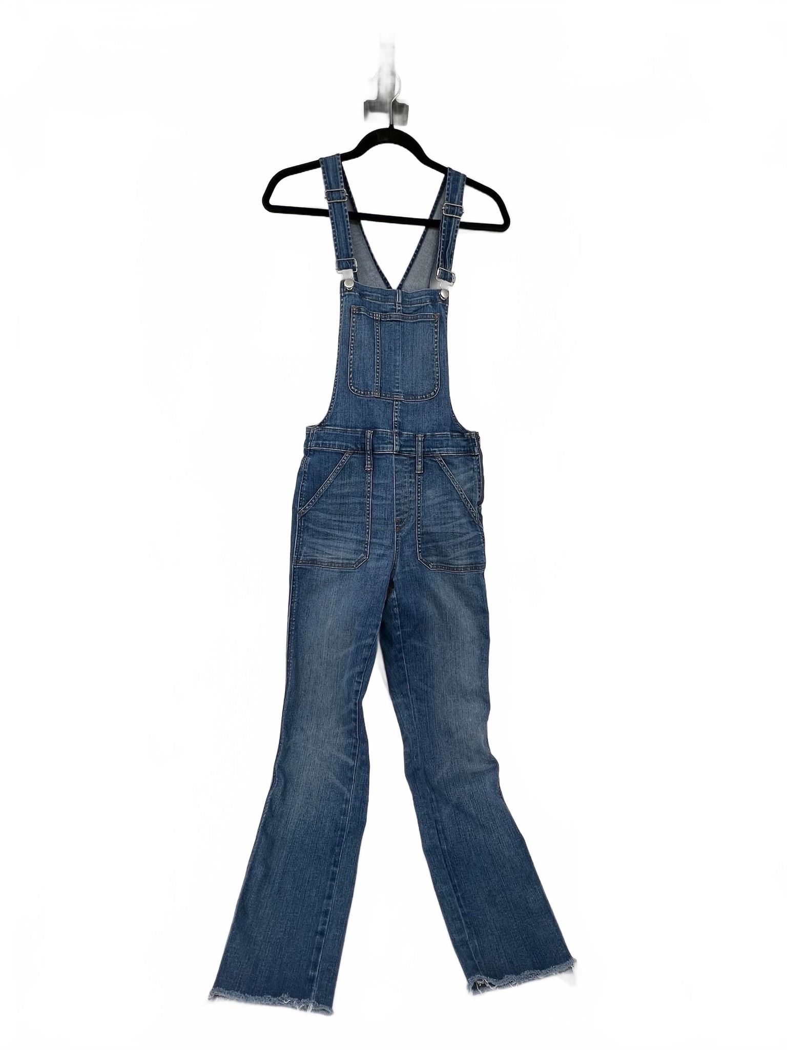 Madewell Blue Overalls Skinny Denim Jeans