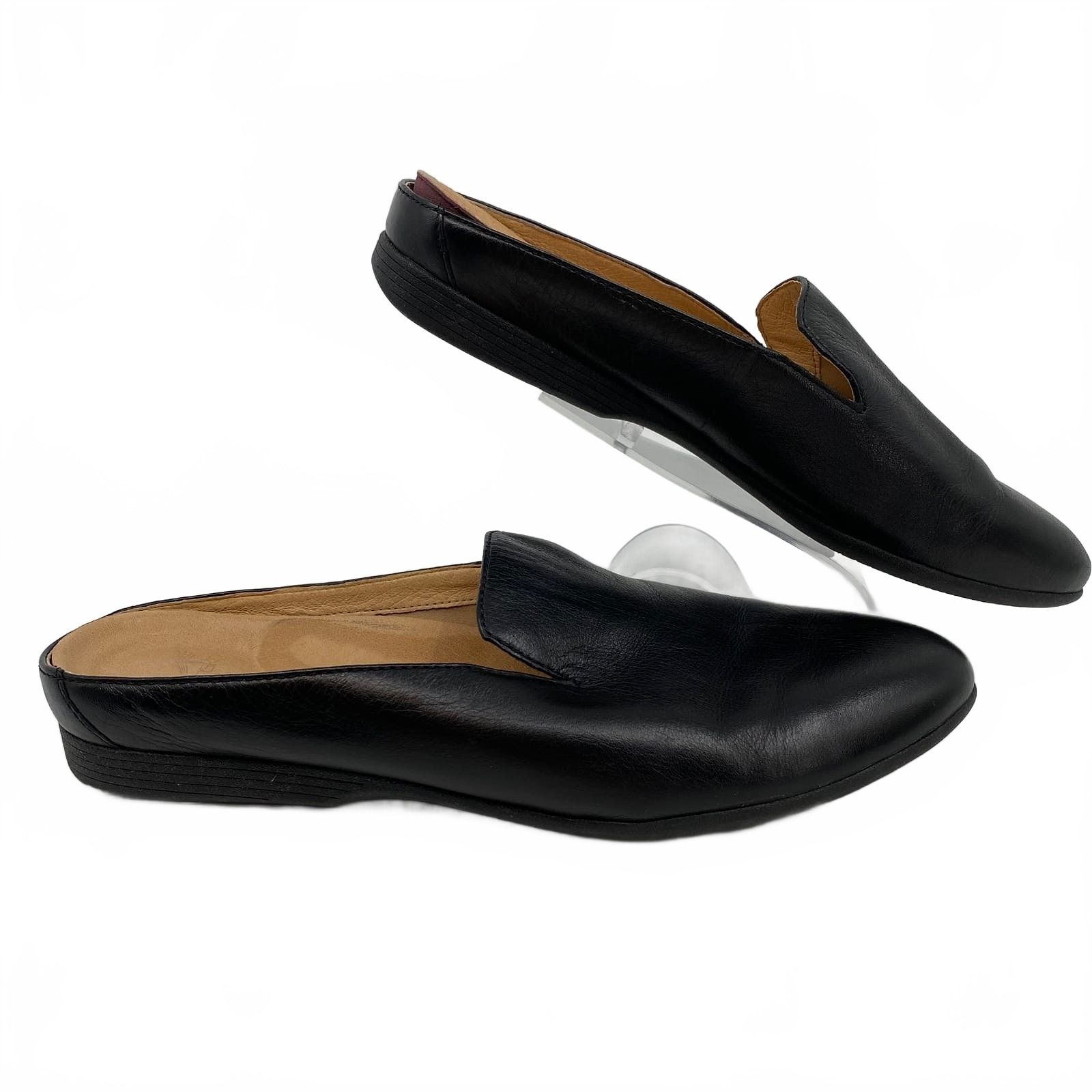 Dansko Black Mule Loafers