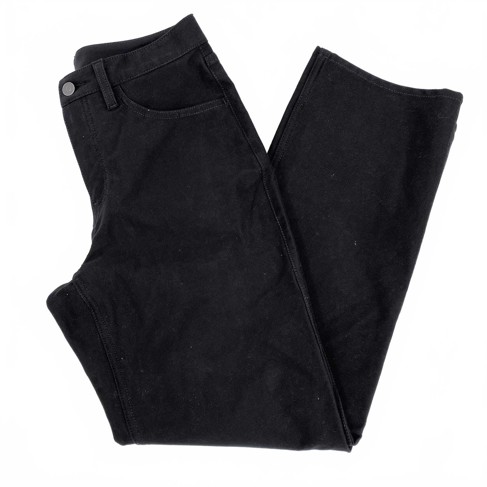Lululemon Black Straight Leg Jeans