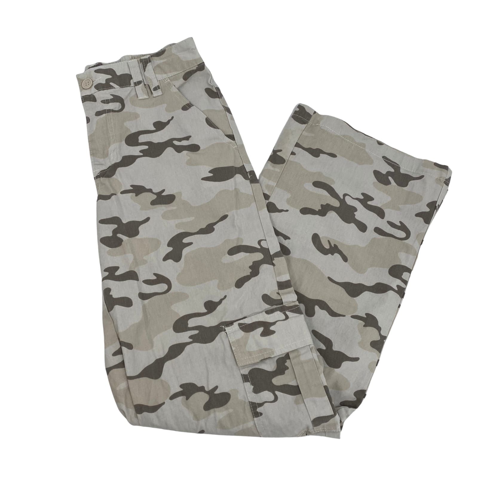 RSQ Tan Camouflage Cargo Pants