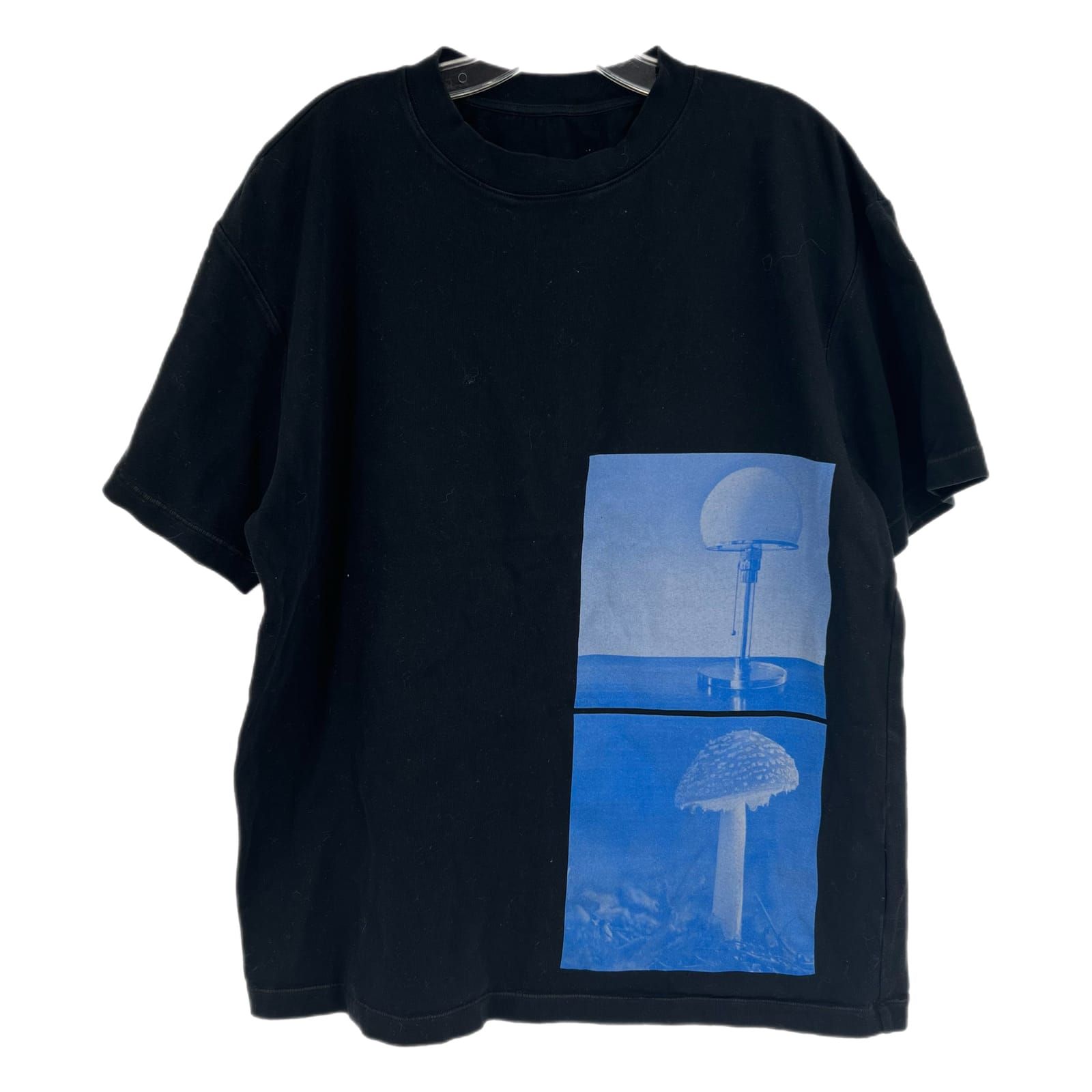 A-Cold-Wall Black Blue Graphic Tee