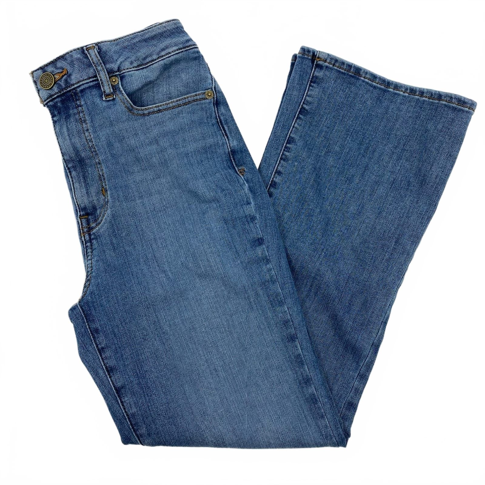 Frame Denim Frame Medium Wash Flared Jeans