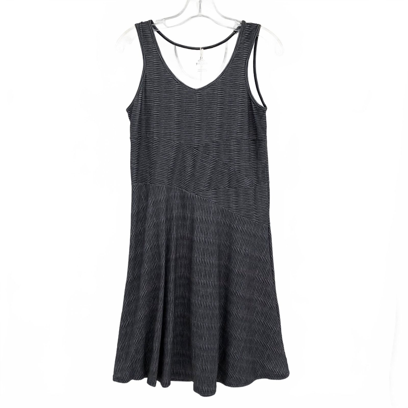 Prana Ziggie Amelie Gray Mini Dress