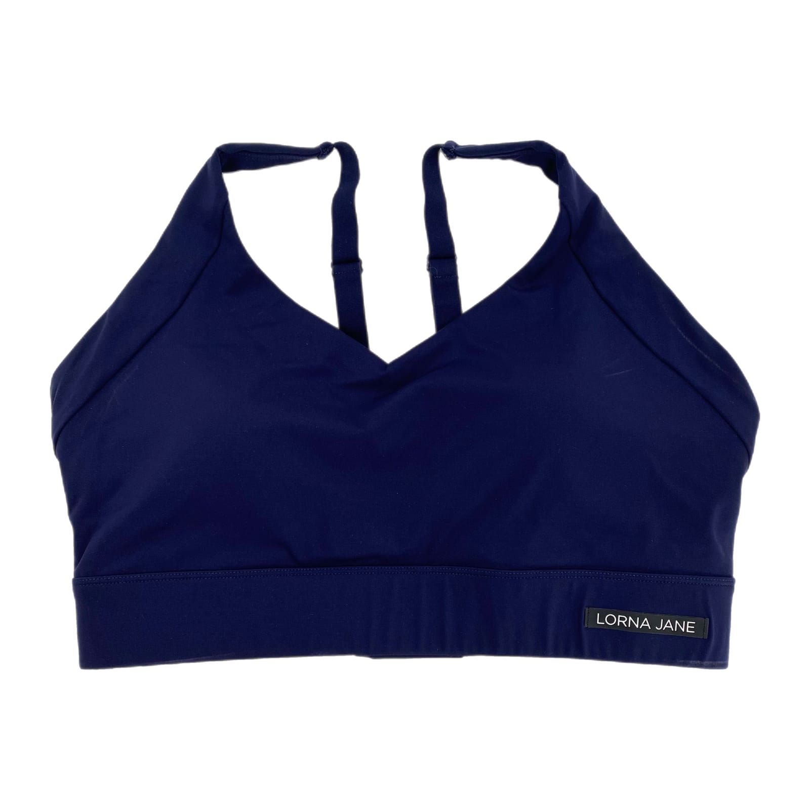 Lorna Jane Navy Blue Nylon Sports Bra
