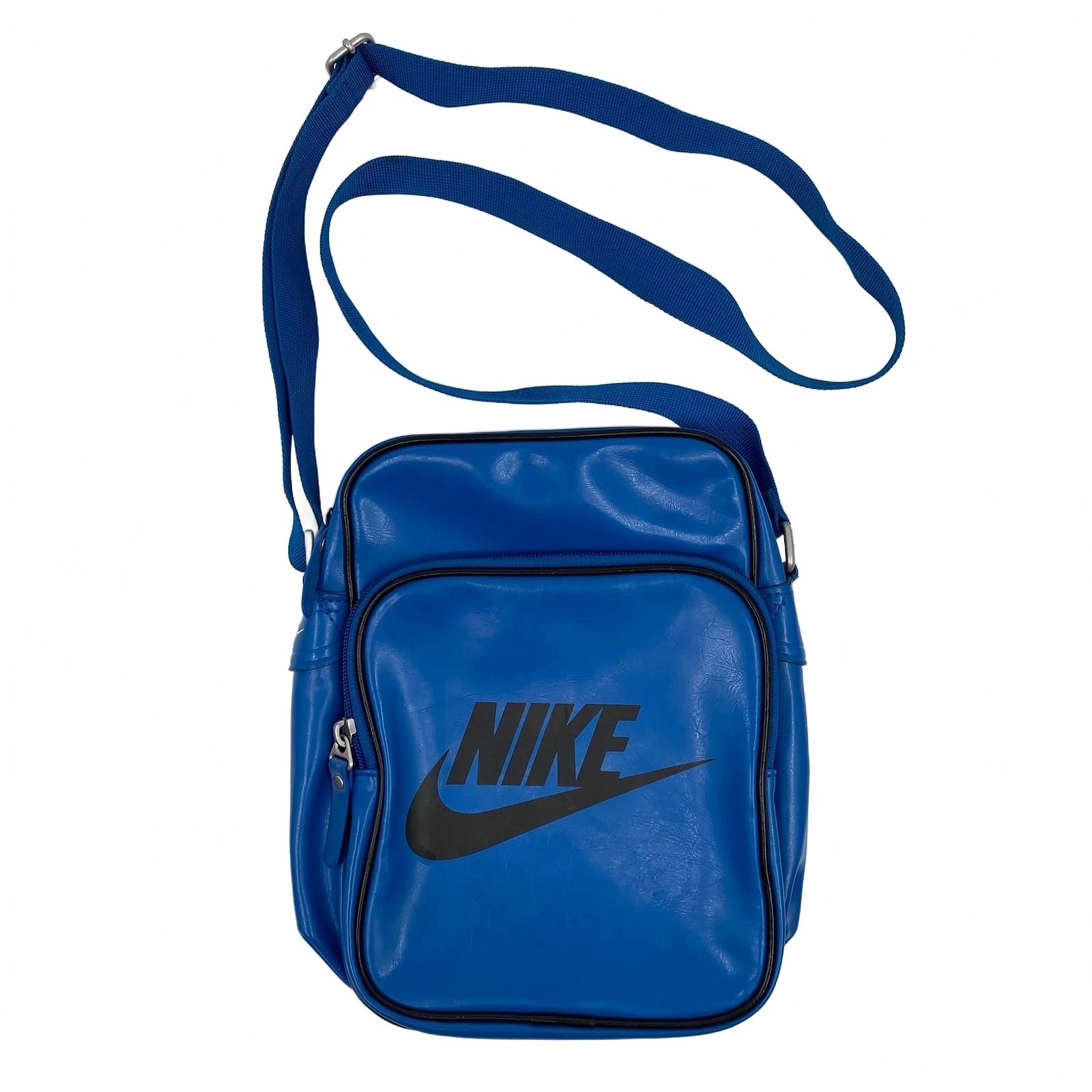 Nike Crossbody Bag Blue/Black Faux Leather