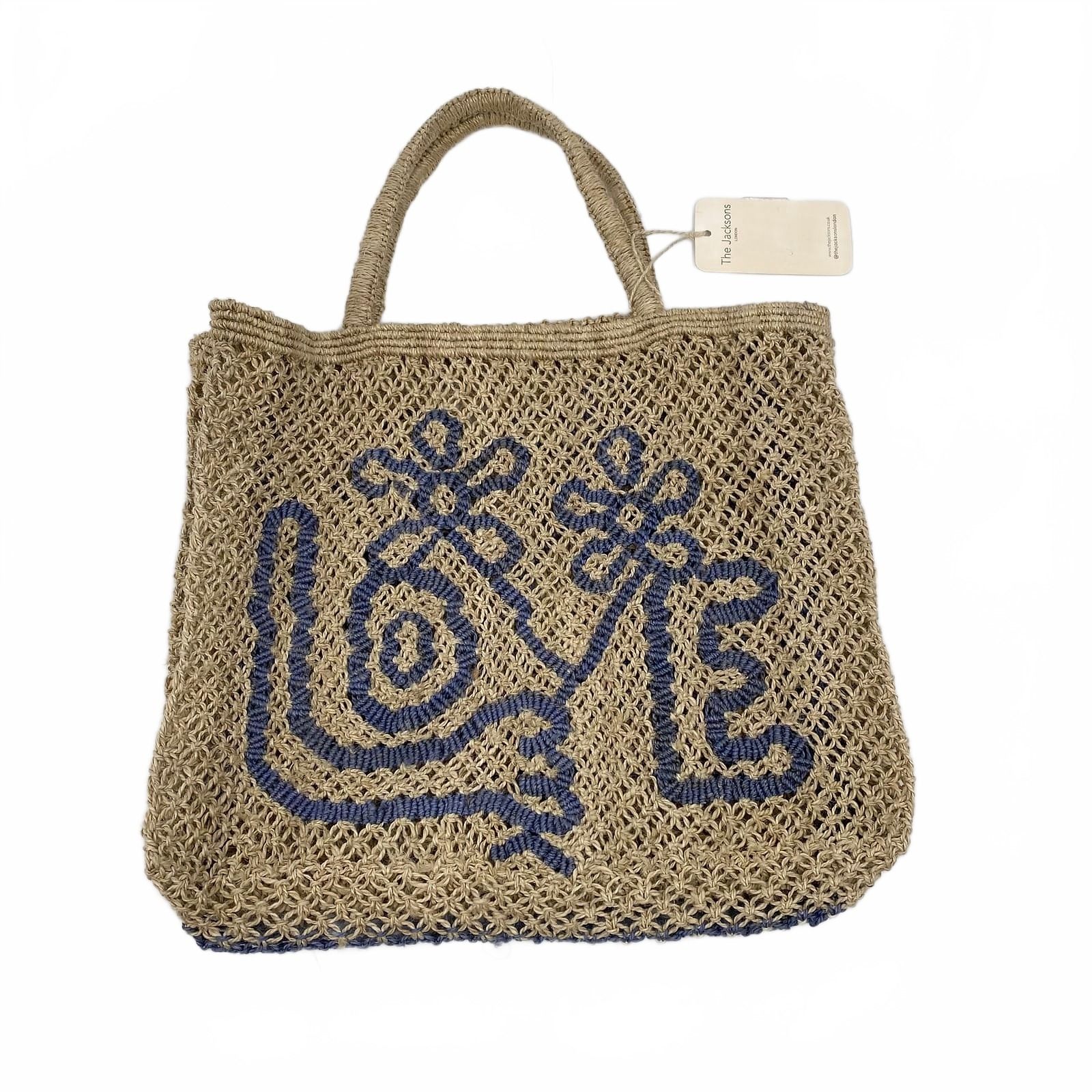 The Jacksons Beige Jute Tote