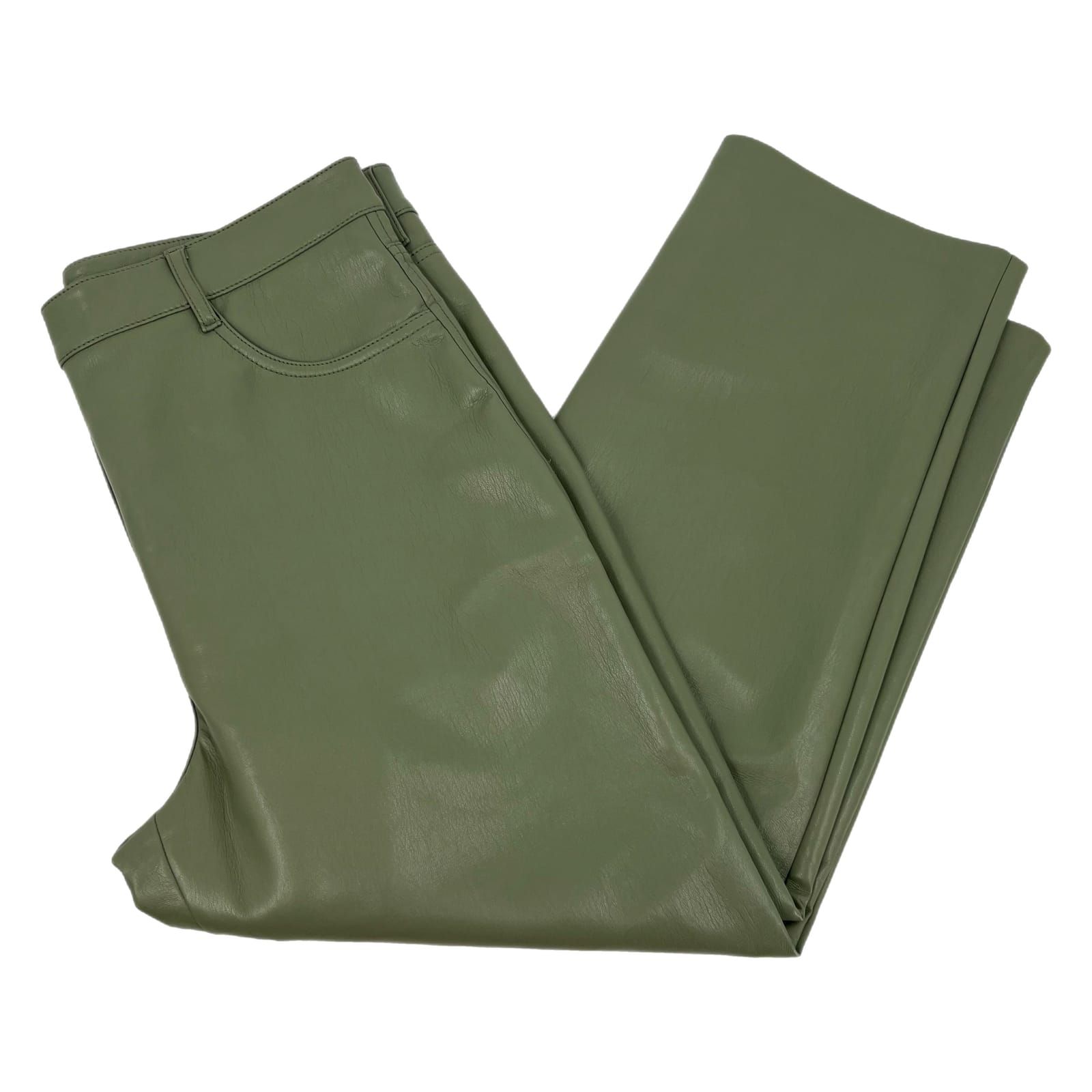 Wilfred Green Melina High-Rise Faux Leather Pants