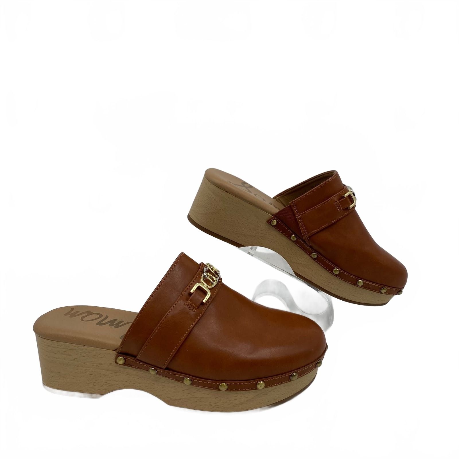 Sam Edelman Brown Clog Mules