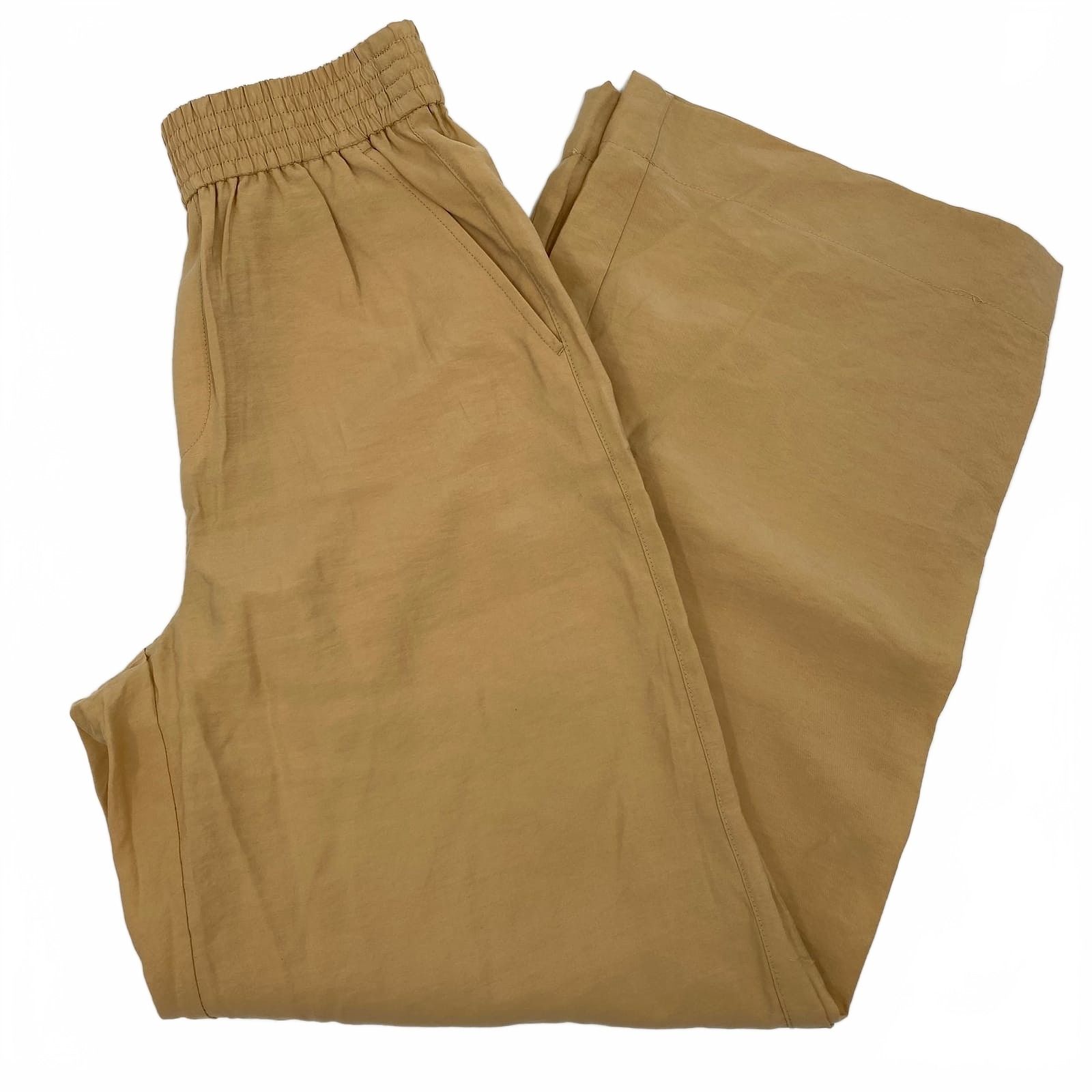 Madewell Tan Wide Leg Pants