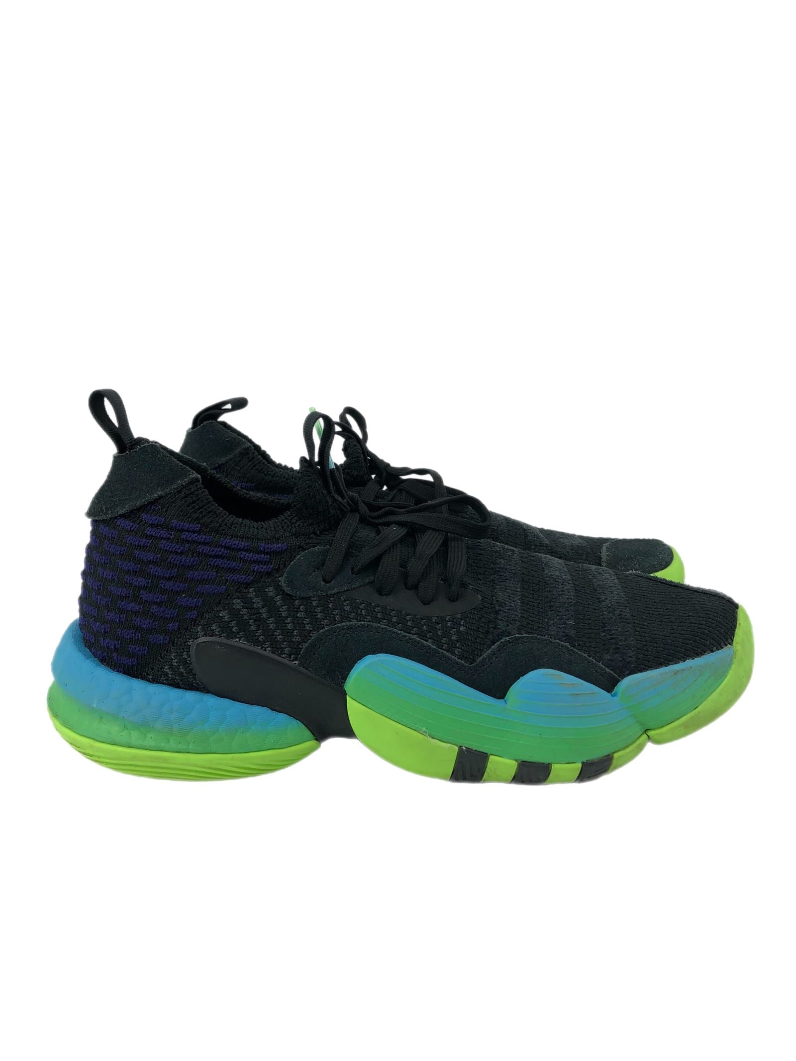 adidas Black Breathable Athletic Shoes
