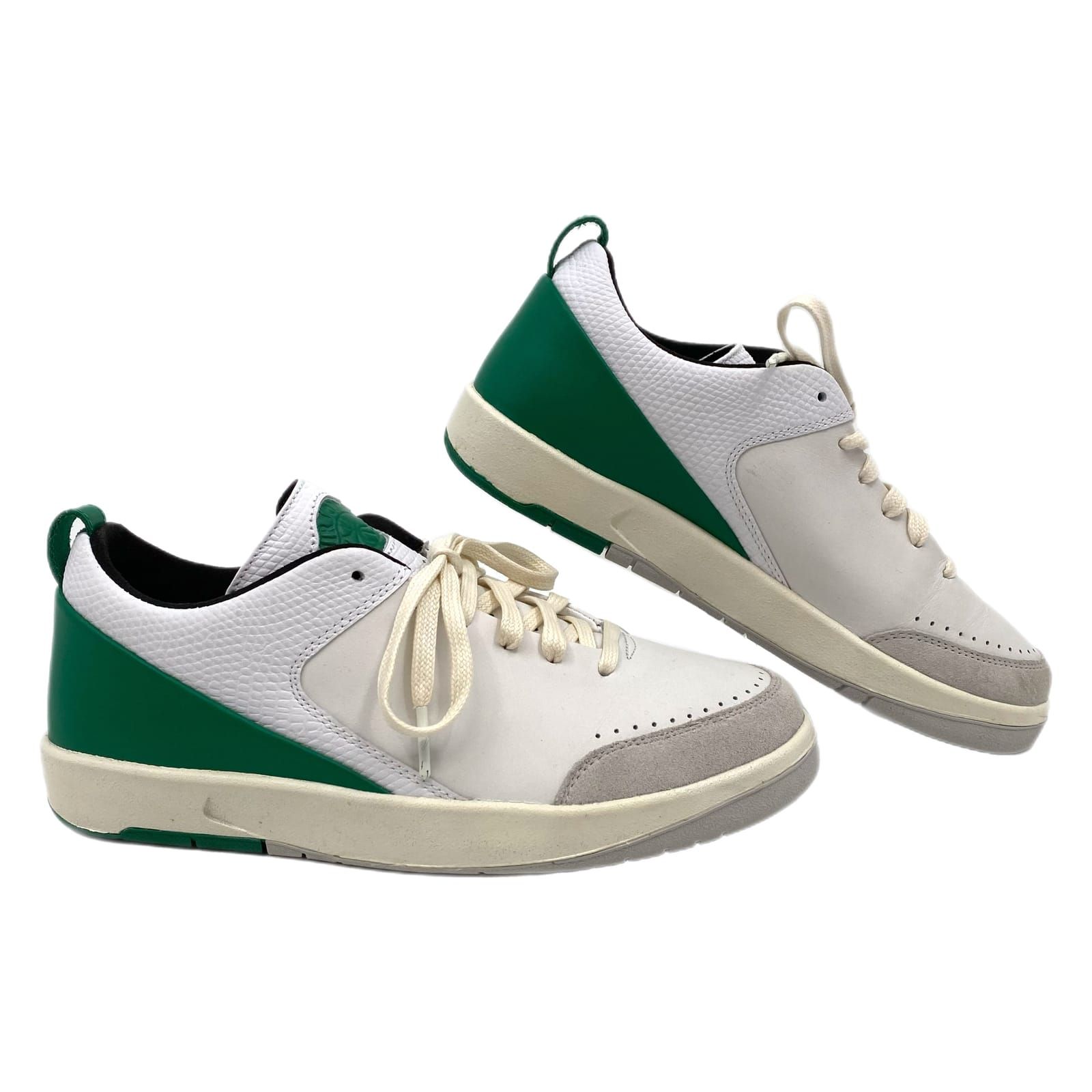 Nike White Green Nina Chanel Abney Sneakers